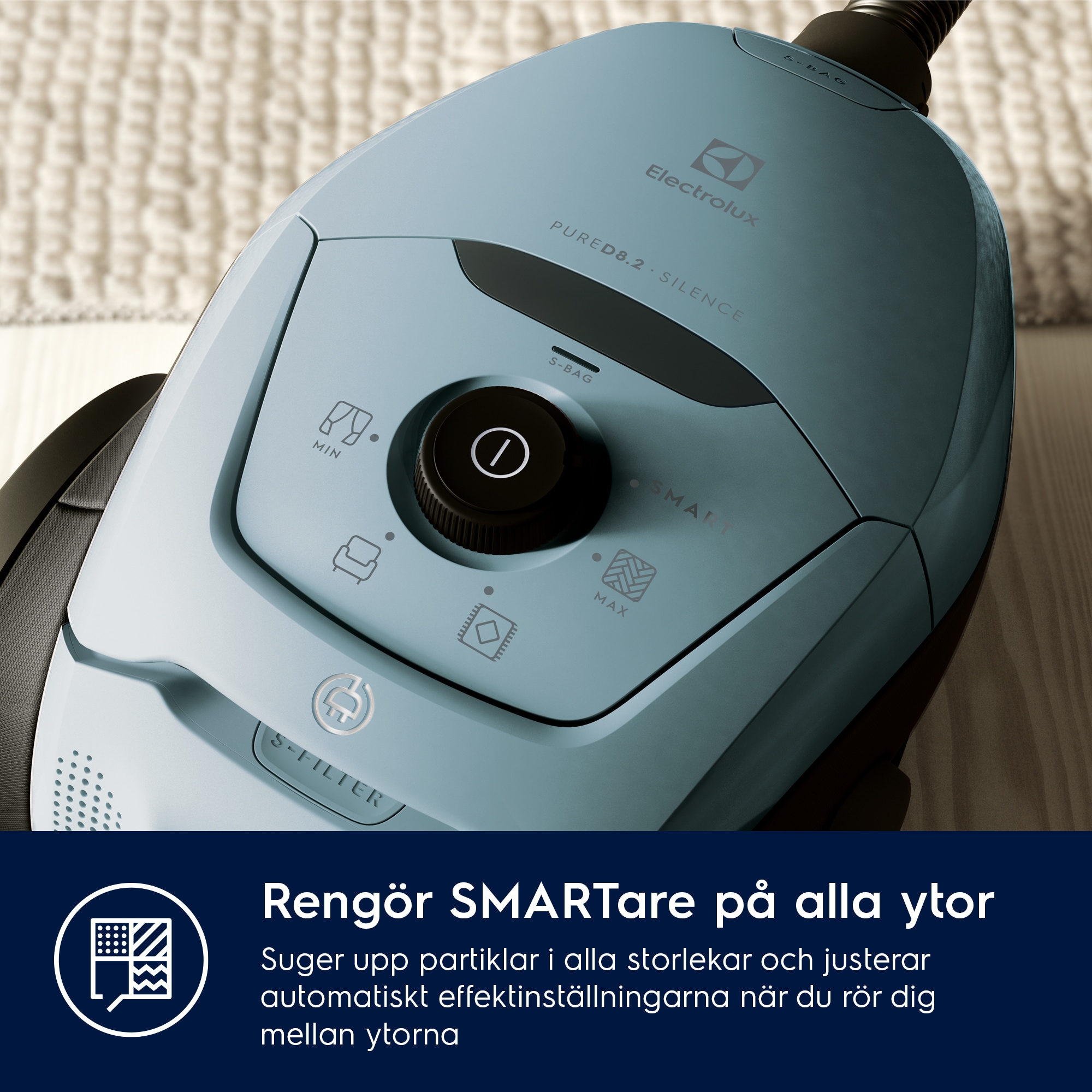 Electrolux - Dammsugare med påse - PD82-4MB