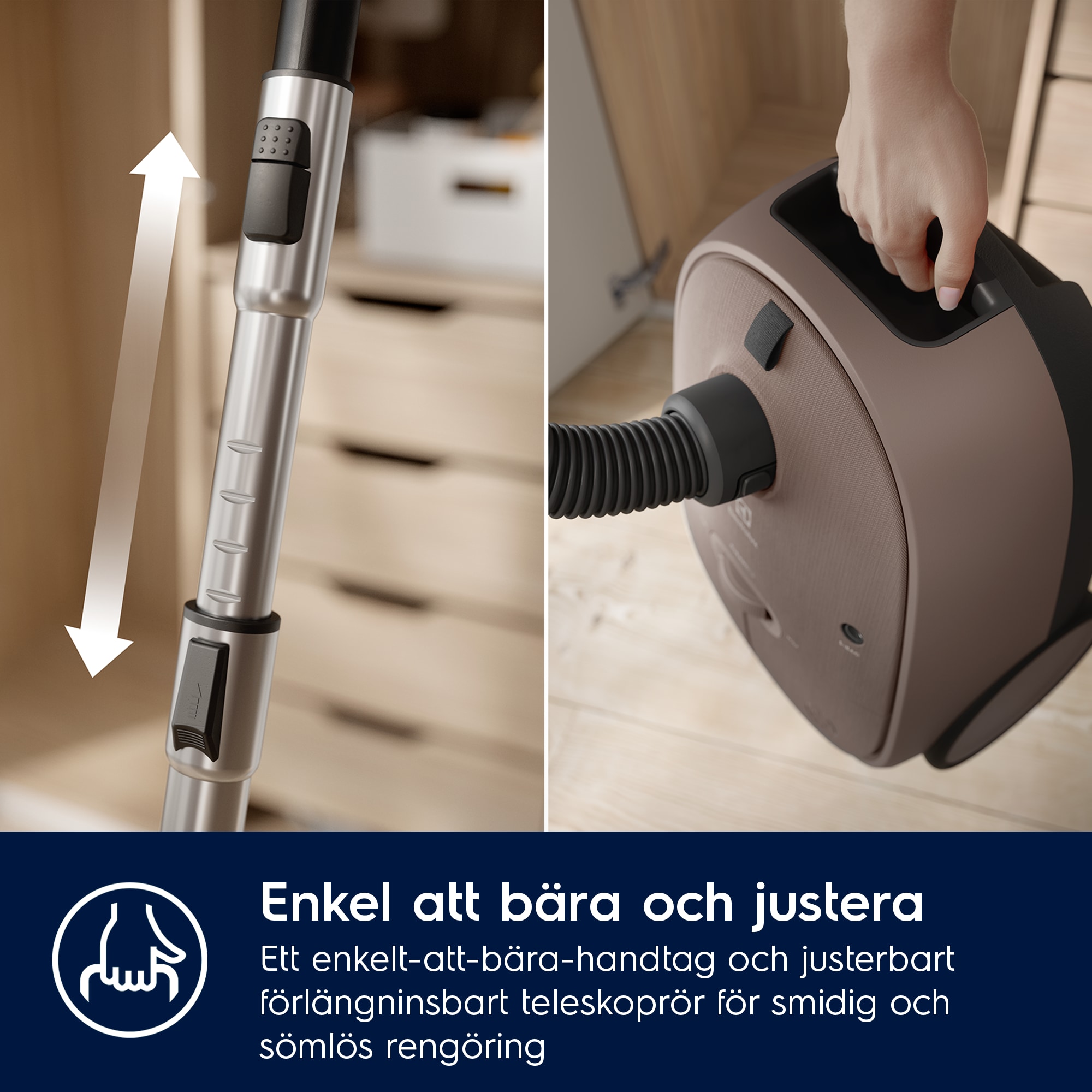Electrolux - Dammsugare med påse - EB61C3WBF