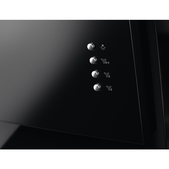 Electrolux - Svart köksfläkt - LFV319K