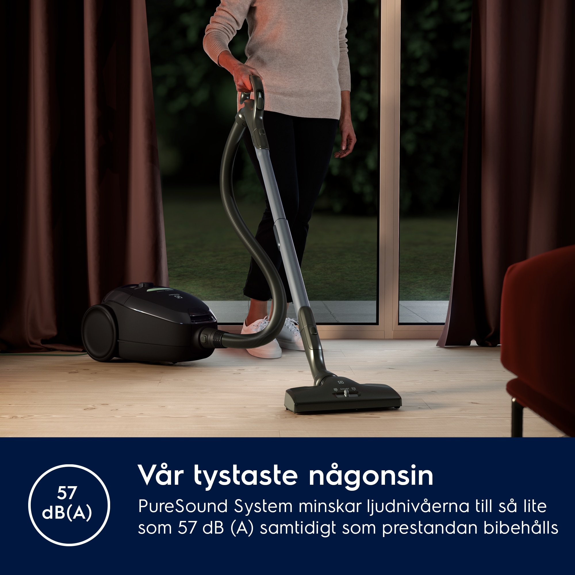 Electrolux - Dammsugare med påse - PD82-GREEN