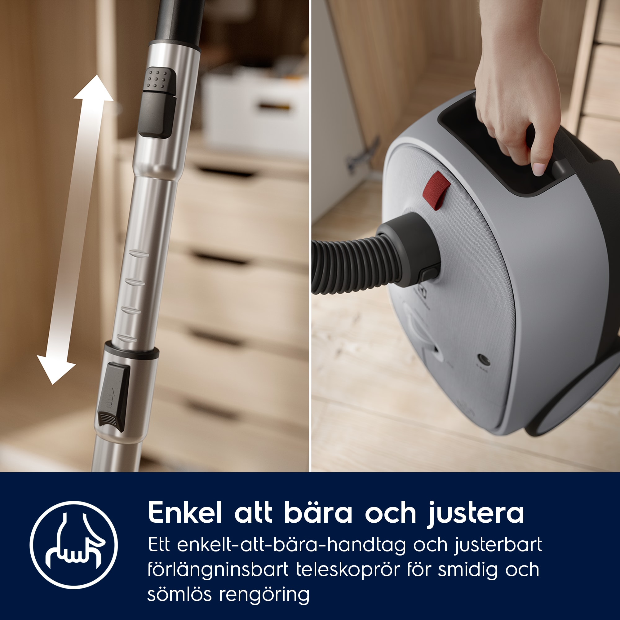 Electrolux - Dammsugare med påse - EB61A5UG