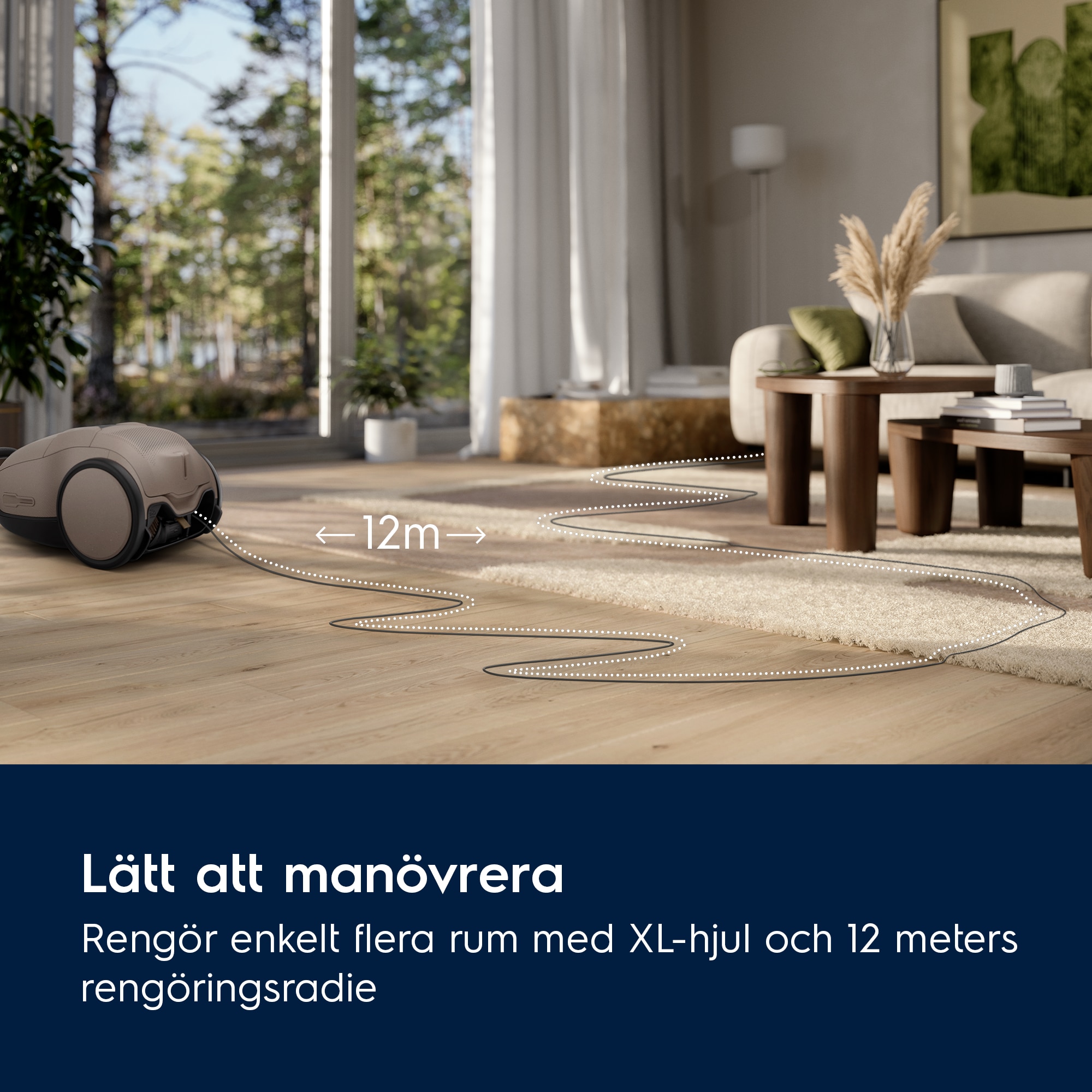 Electrolux - Dammsugare med påse - EB81U1WB