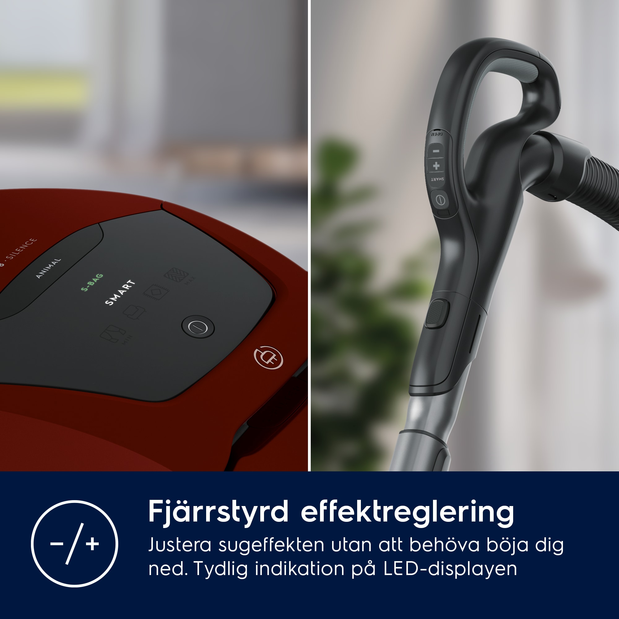 Electrolux - Dammsugare med påse - PD82-ANIMA