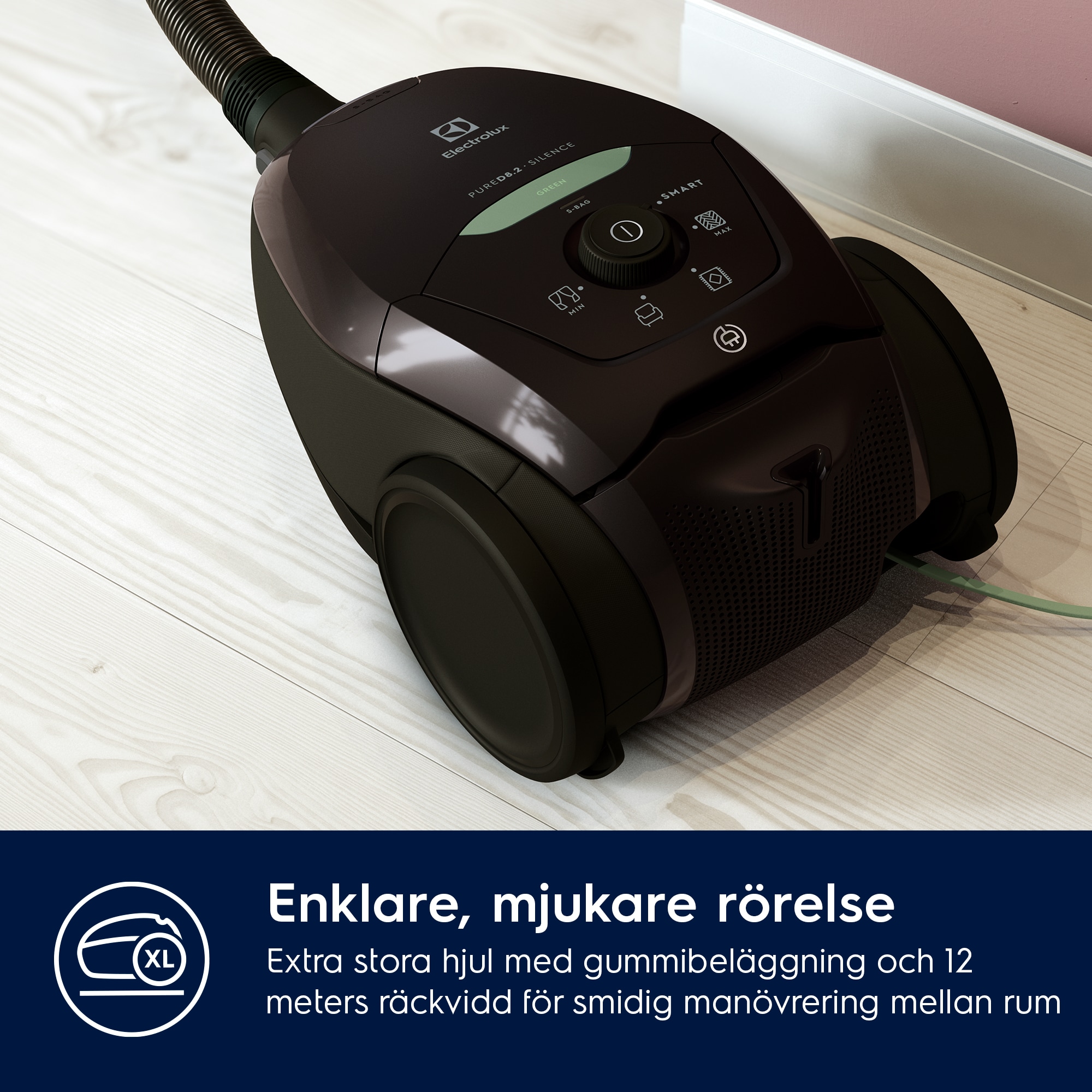 Electrolux - Dammsugare med påse - PD82-GREEN