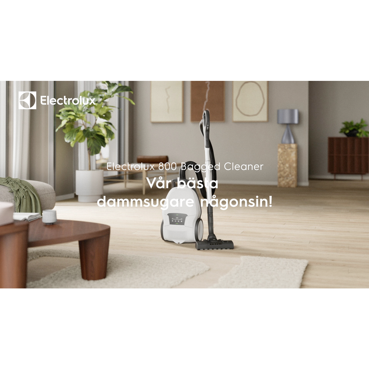 Electrolux - Dammsugare med påse - EB81H3SW
