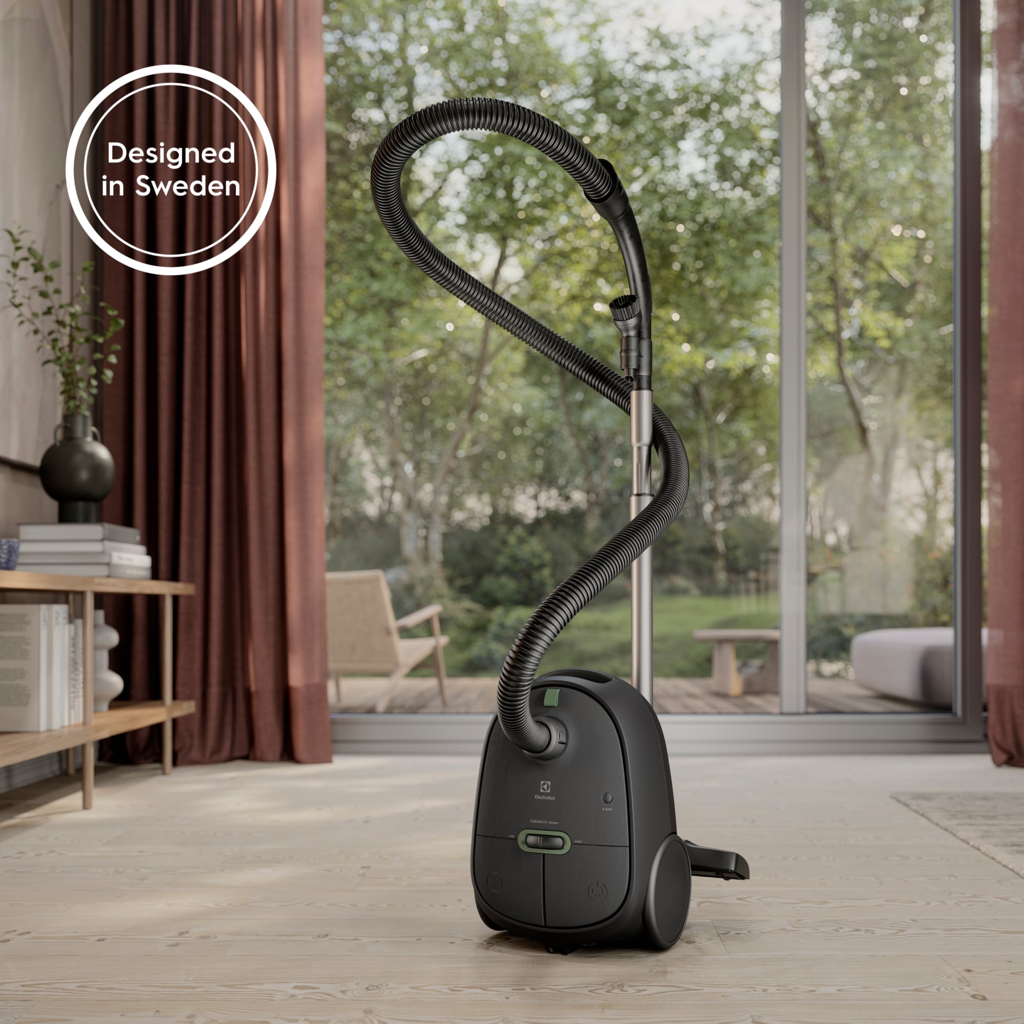 Electrolux - Dammsugare med påse - EB61C2GRN