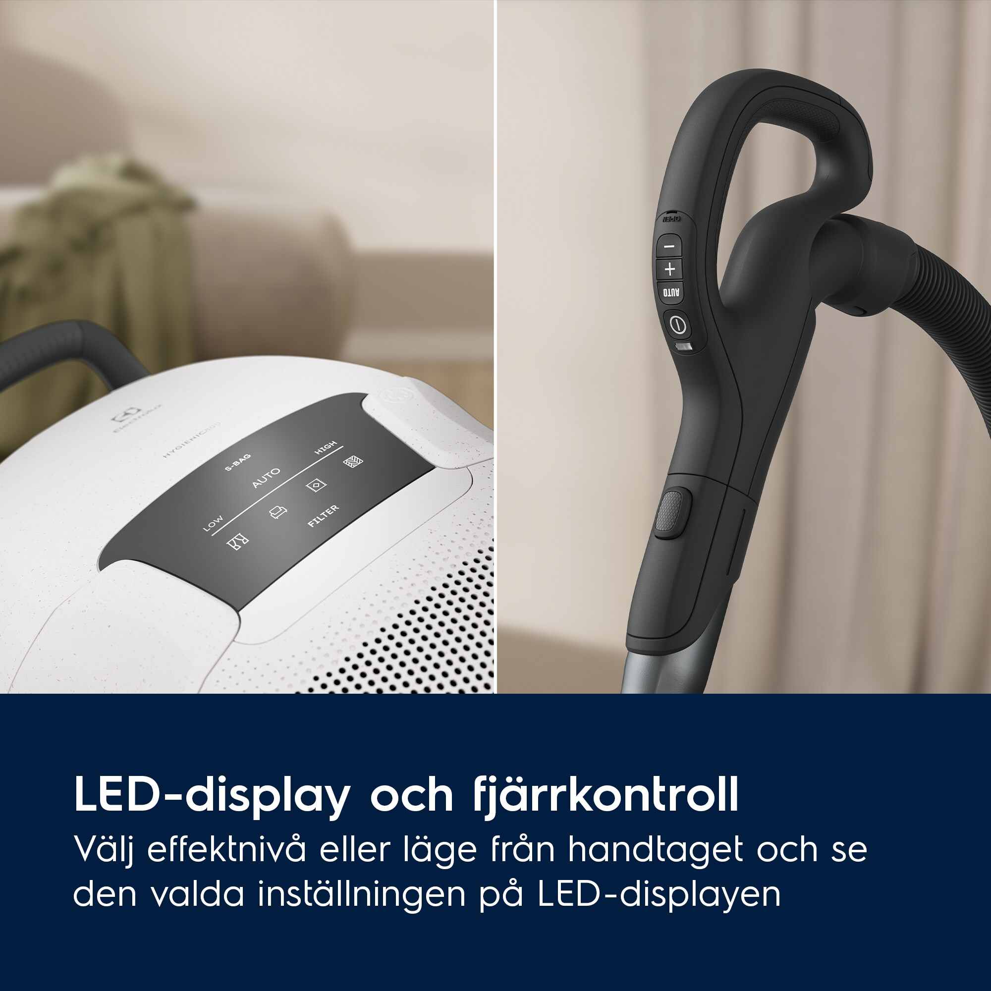 Electrolux - Dammsugare med påse - EB81H3SW