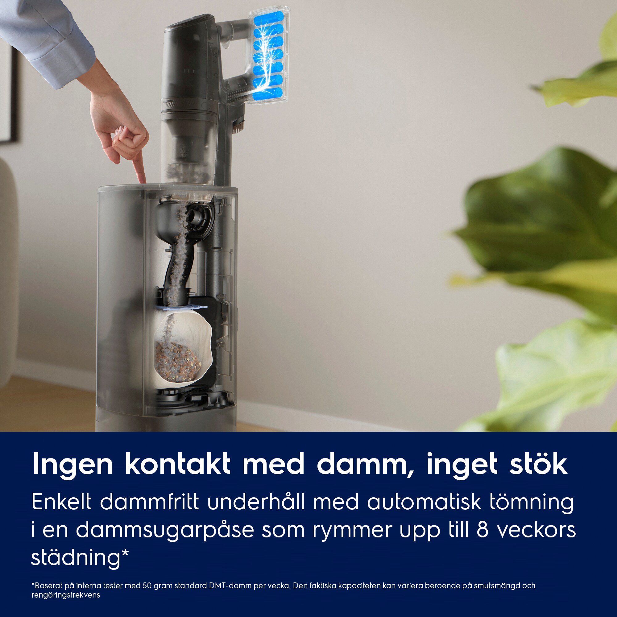 Electrolux - Skaftdammsugare - EP83UB25SH