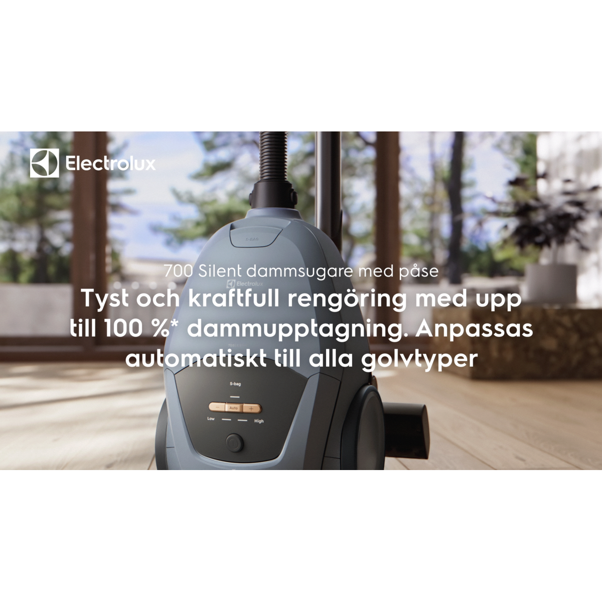 Electrolux - Dammsugare med påse - EB71U1LDB