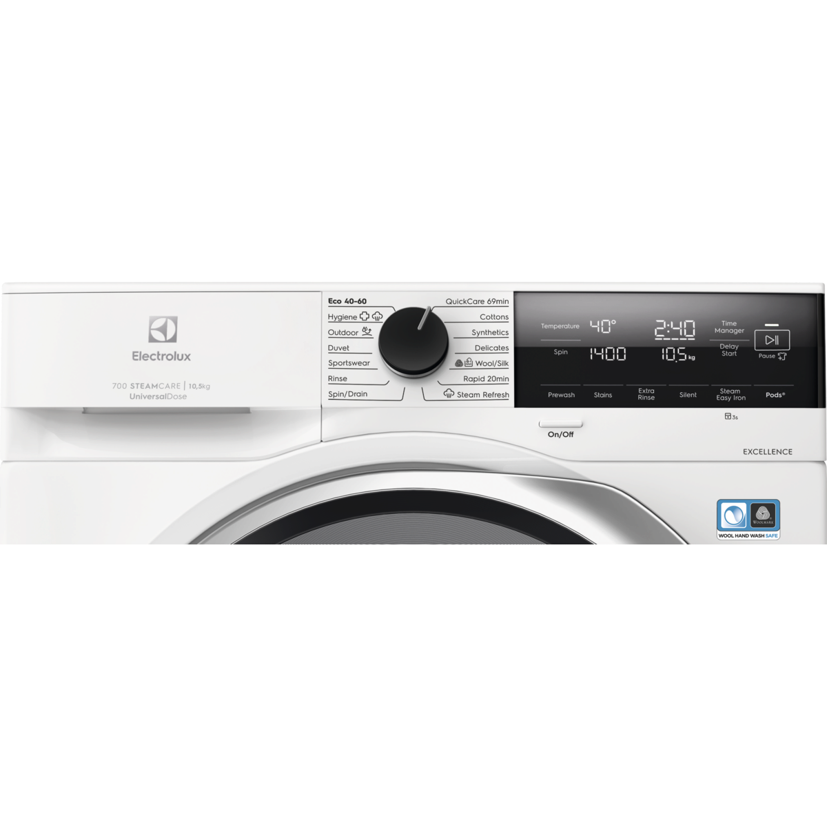 Electrolux - Frontmatad tvättmaskin - XLNF74X35U
