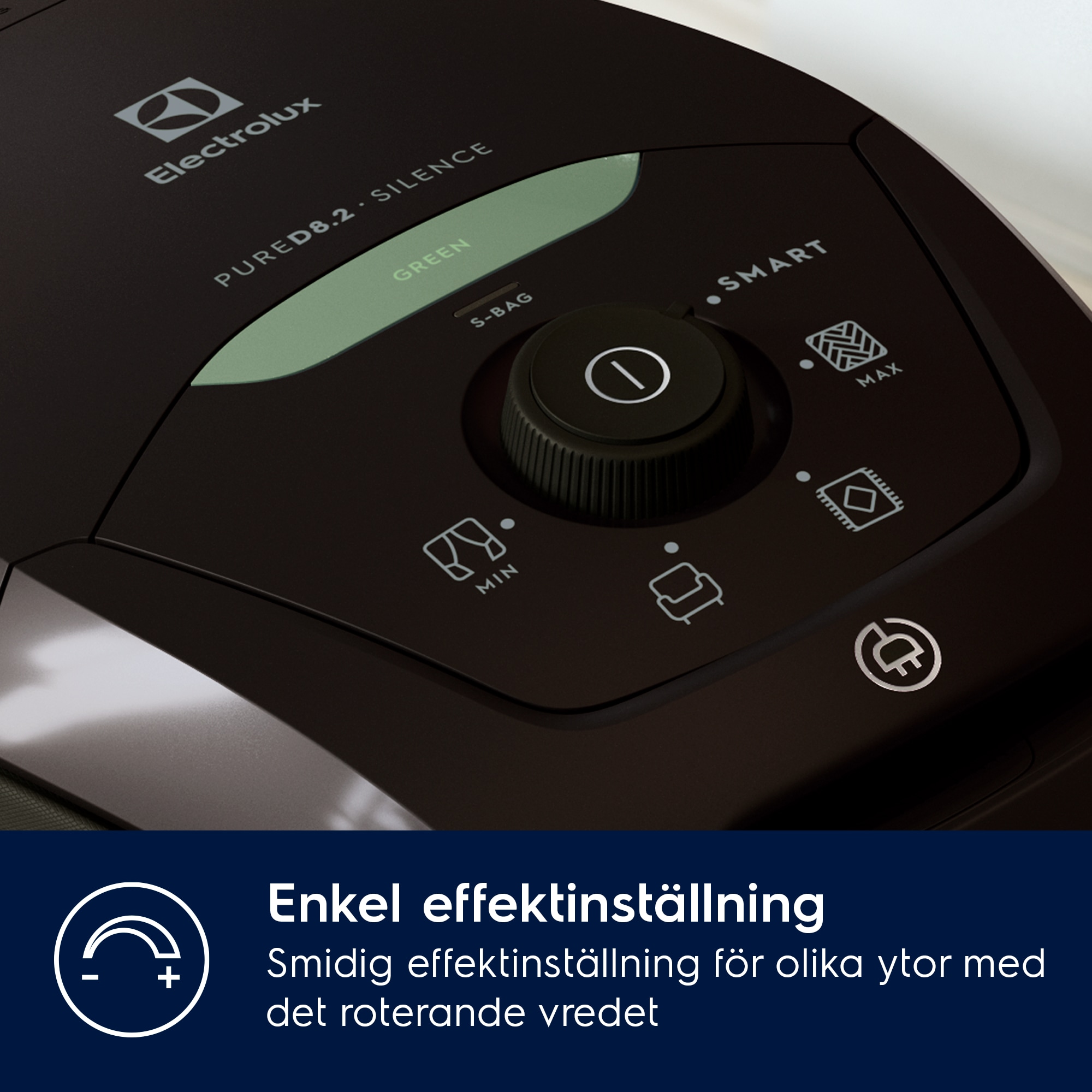 Electrolux - Dammsugare med påse - PD82-GREEN