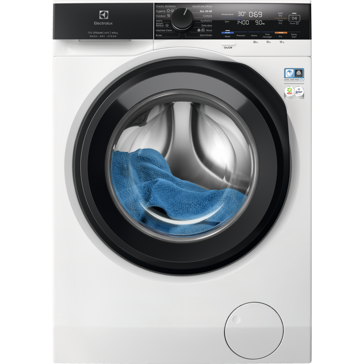 Electrolux - Fristående tvätt-tork - EWI7H2E94E