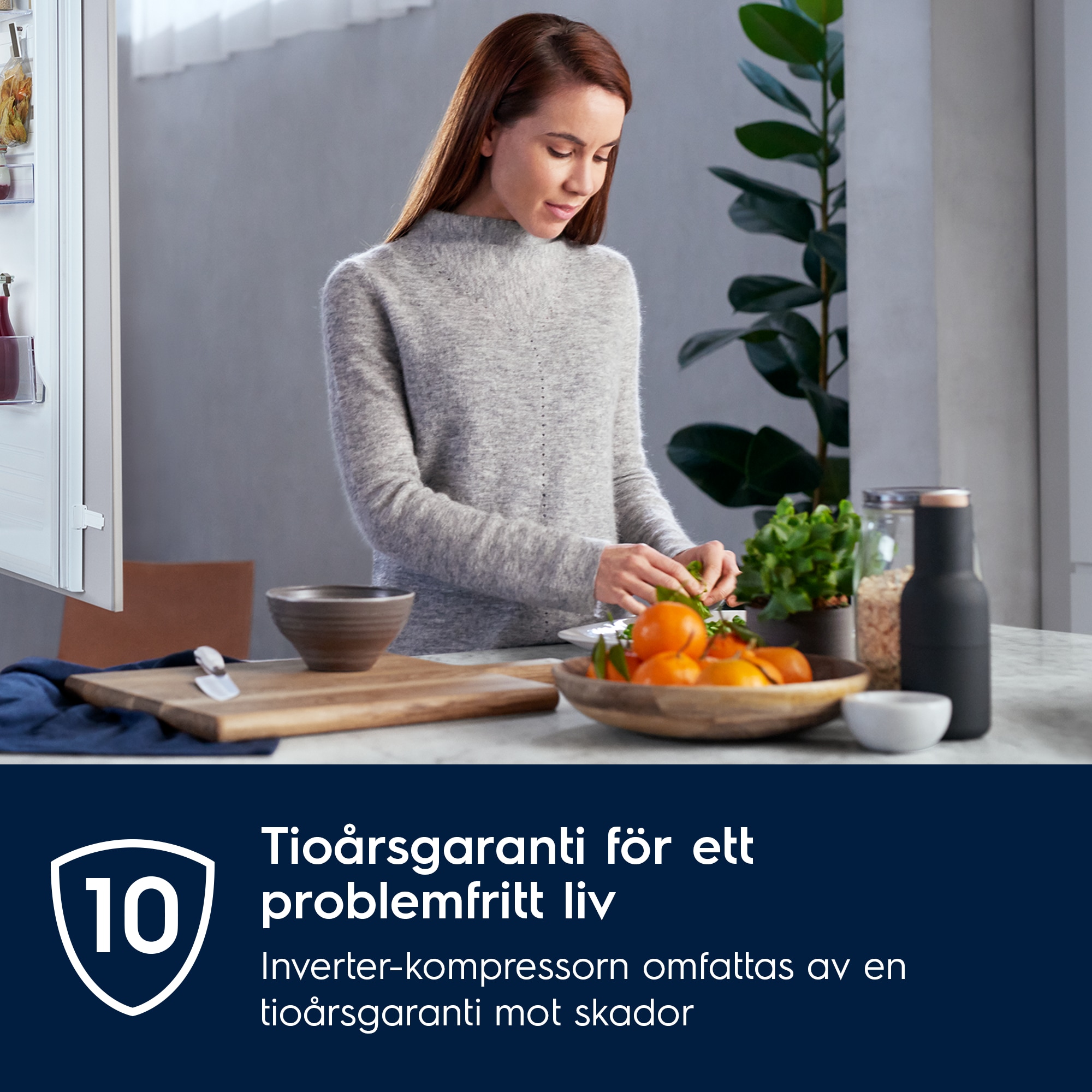 Electrolux - Integrerad kyl-frys - LNS5LE18S