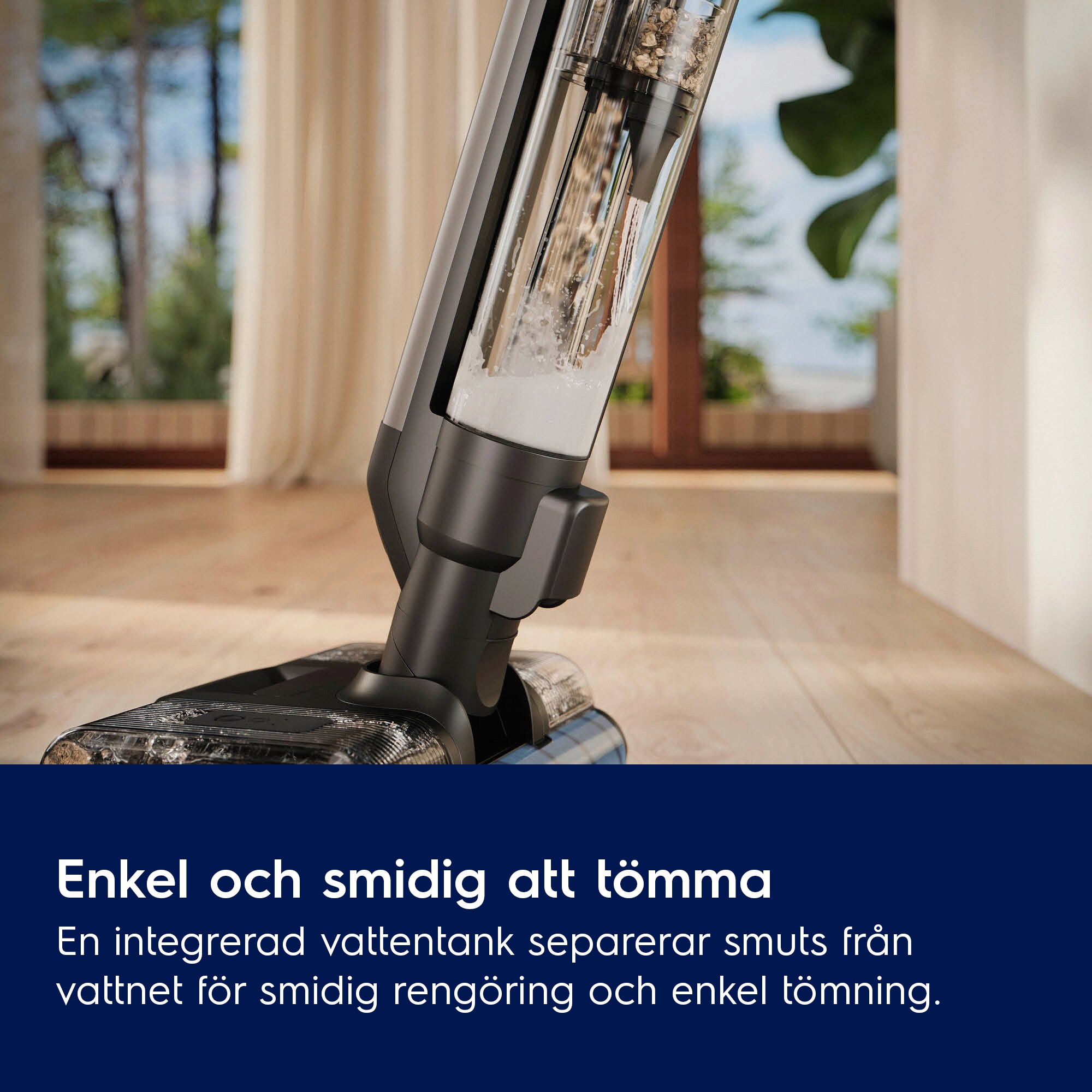 Electrolux - Wet & Dry Skaftdammsugare - EW82U2DB