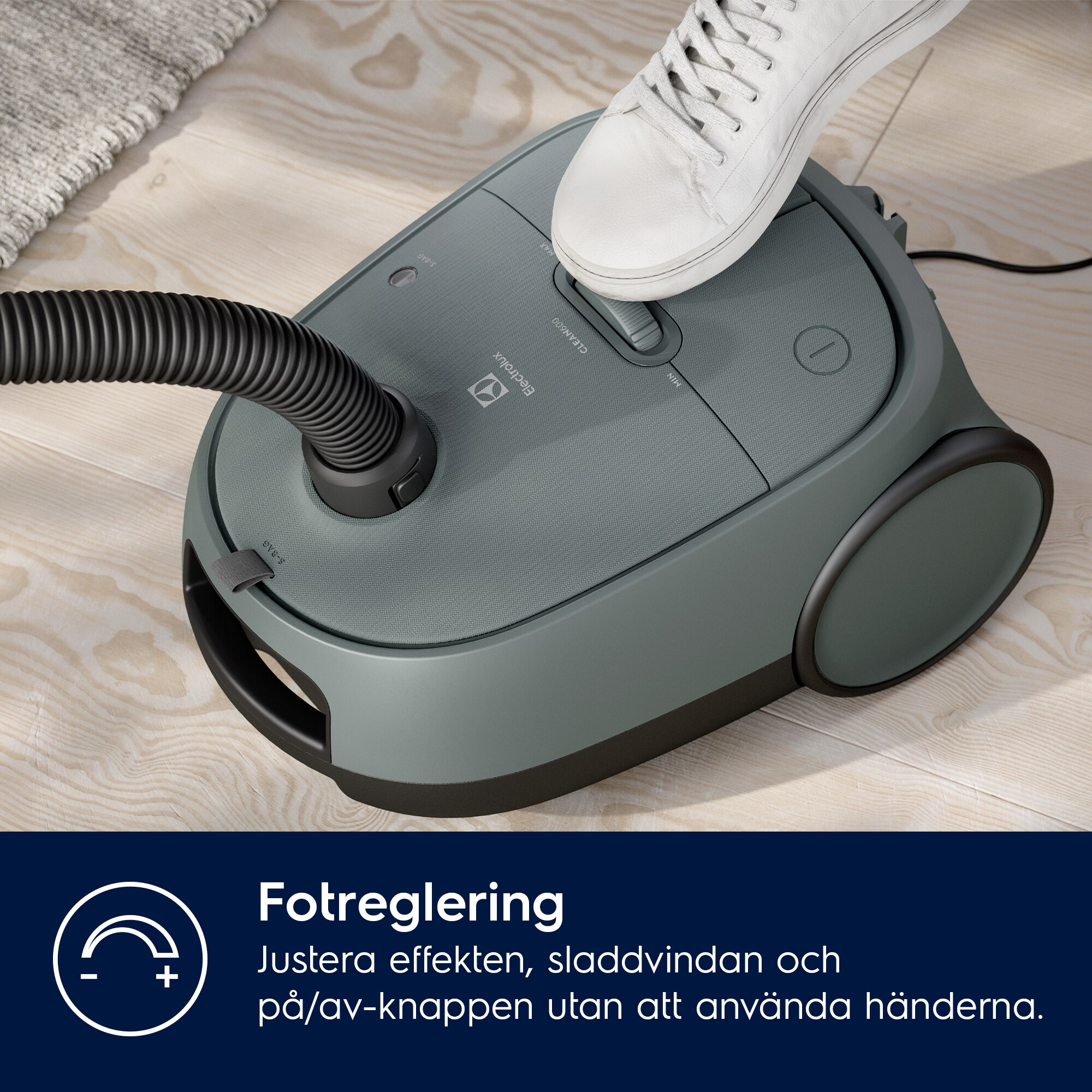 Electrolux - Dammsugare med påse - EB61C1OG