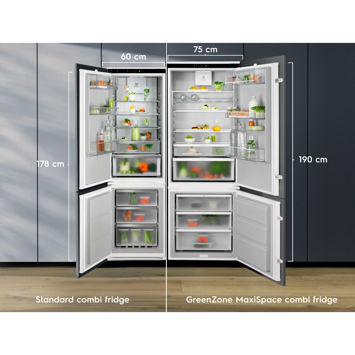 Electrolux - Integrerad kyl-frys - ENP7TD75S