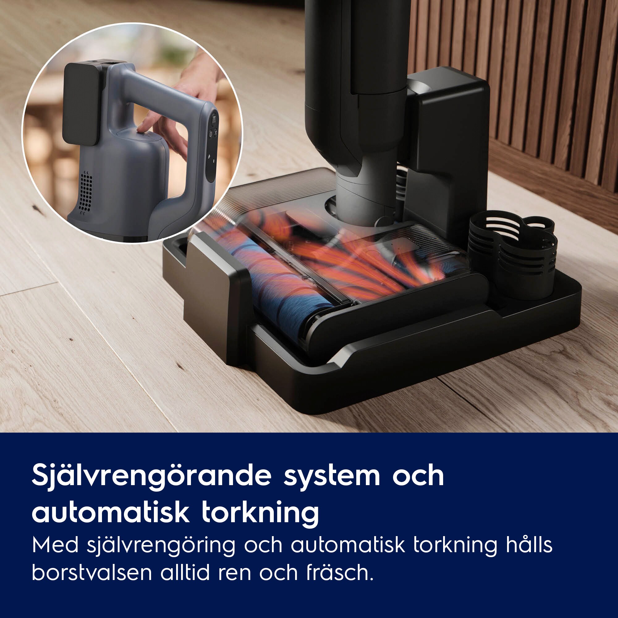 Electrolux - Wet & Dry Skaftdammsugare - EW82U2DB