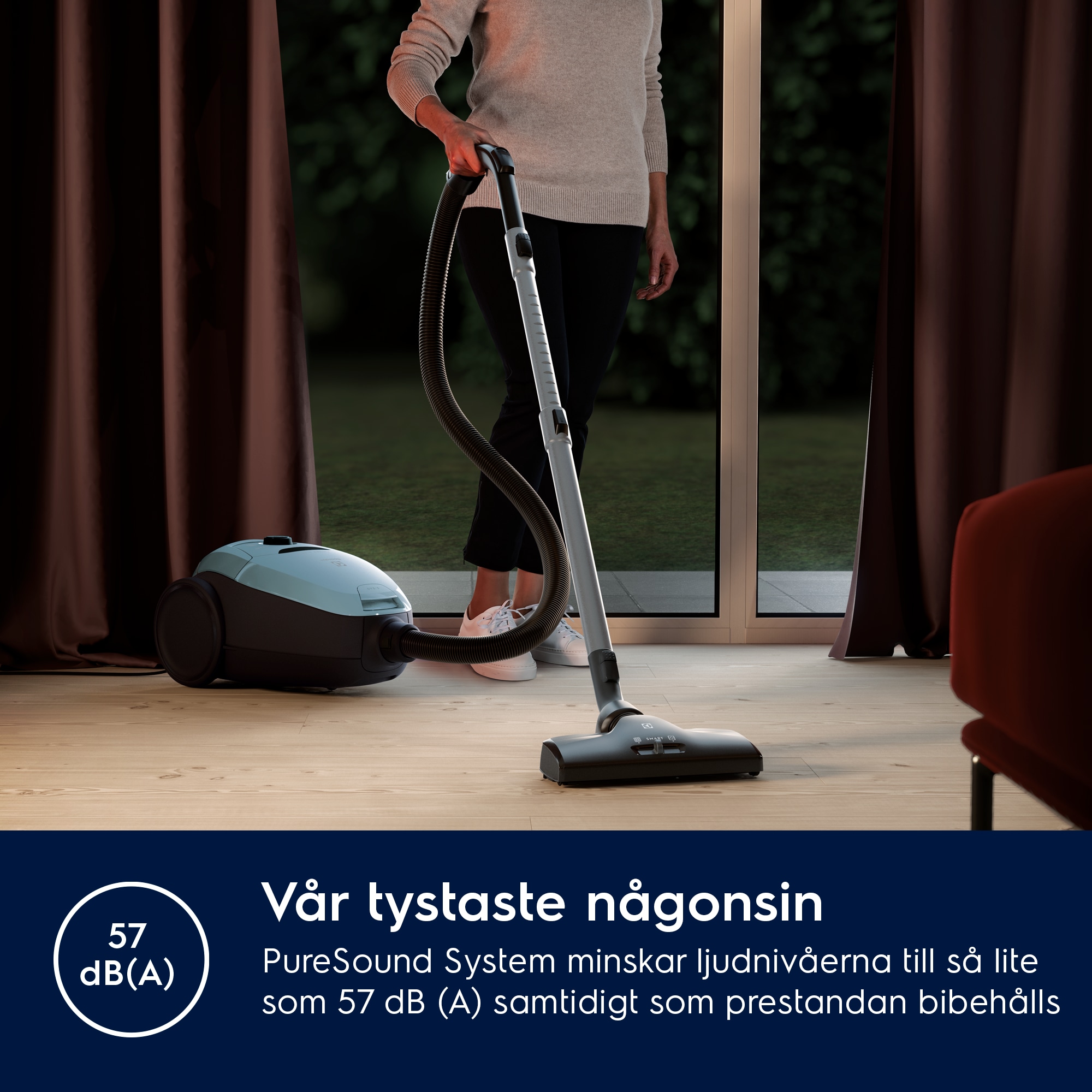 Electrolux - Dammsugare med påse - PD82-4MB