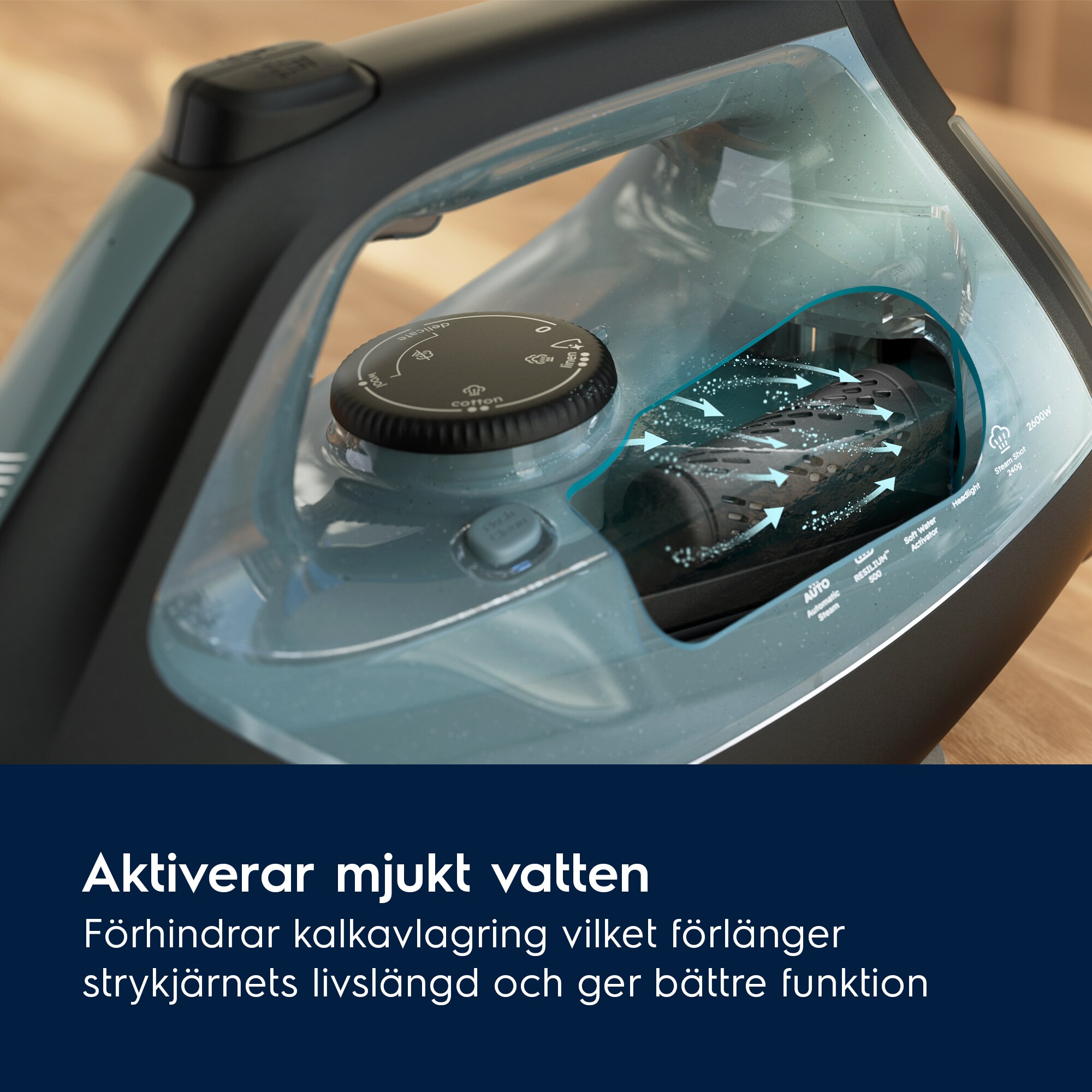 Electrolux - Ångstrykjärn - E7SI2-6OG