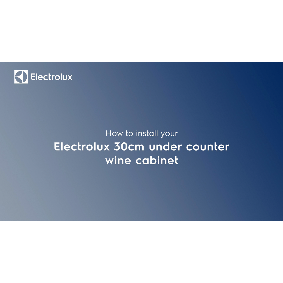 Electrolux - Vinkylar - EWUS018B7B