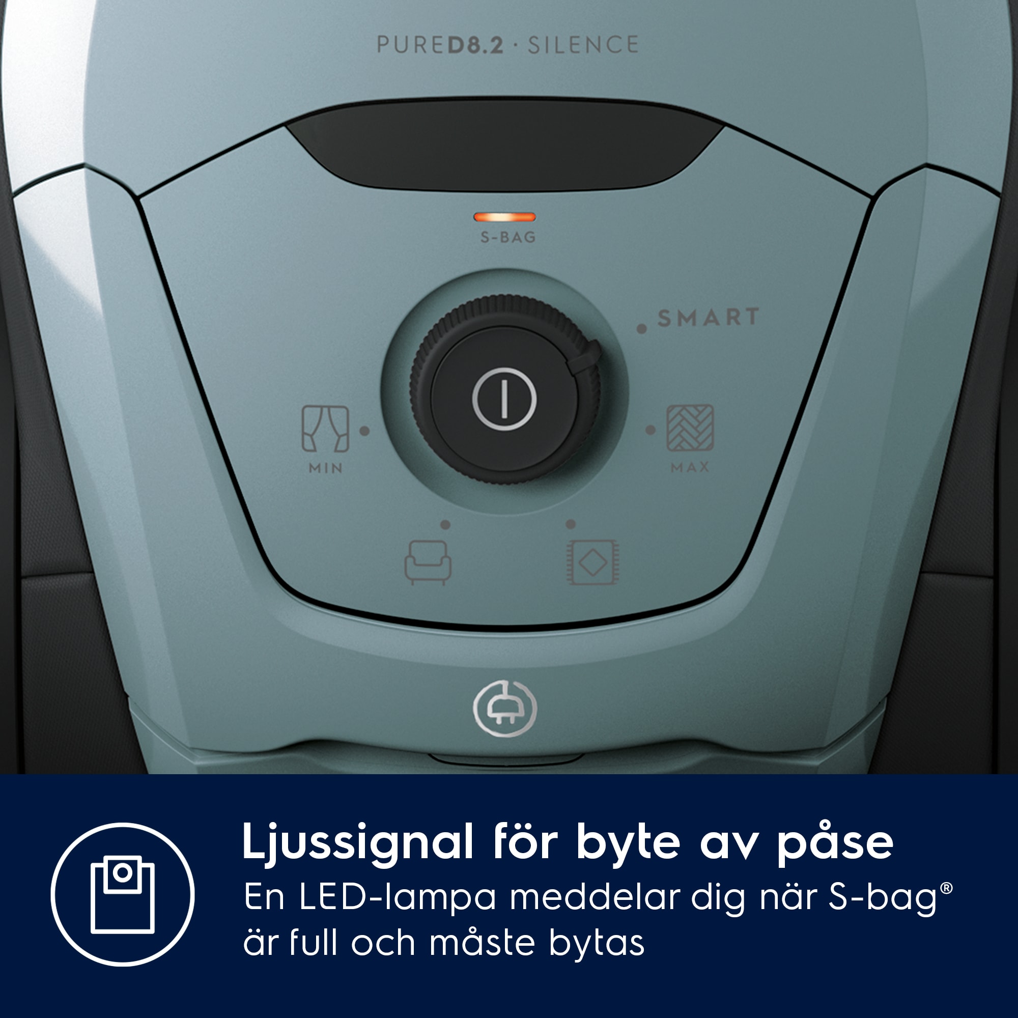 Electrolux - Dammsugare med påse - PD82-4MB