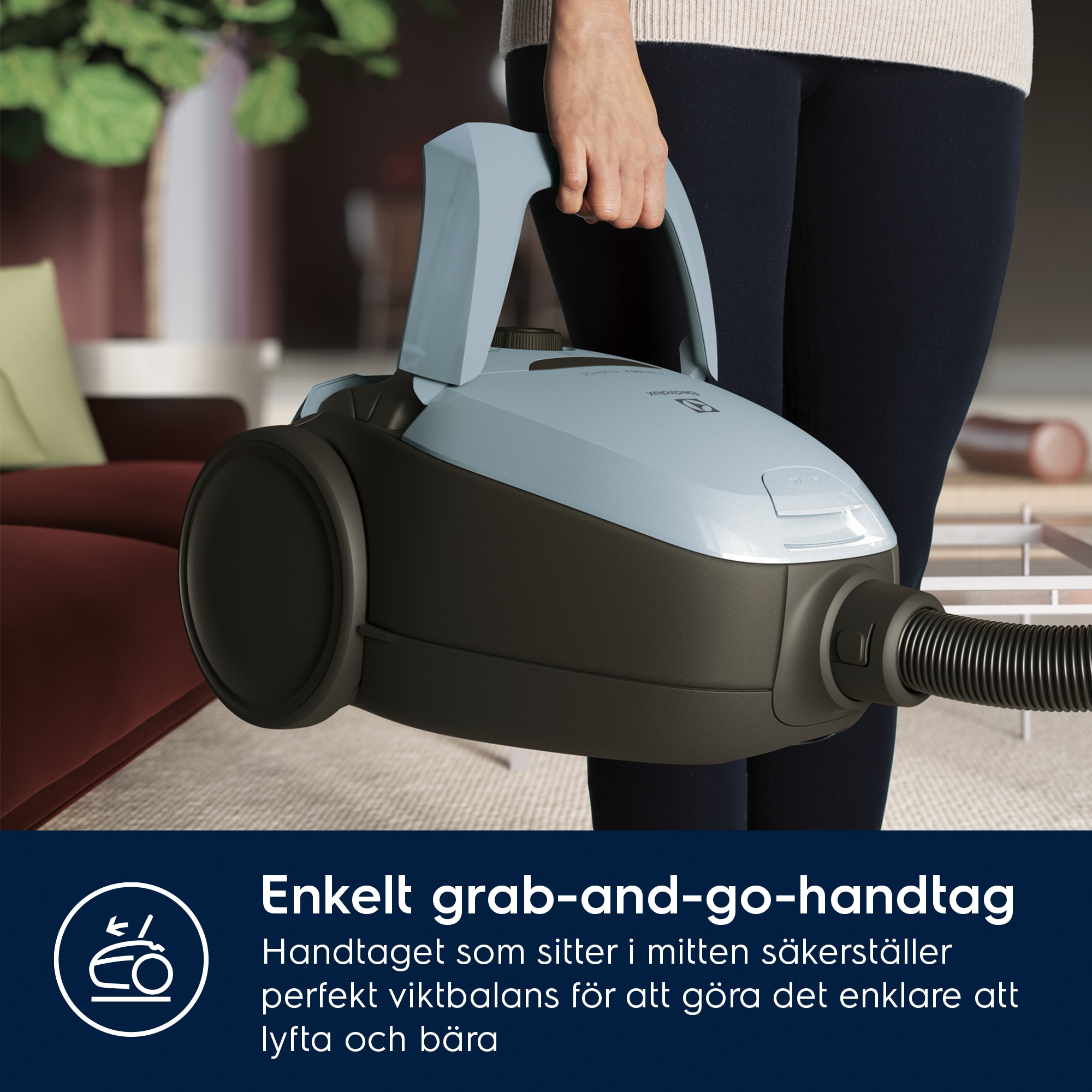 Electrolux - Dammsugare med påse - PD82-4MB