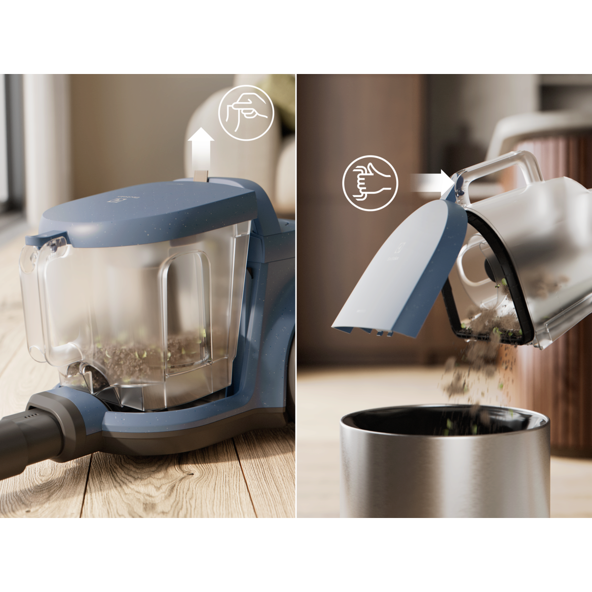 Electrolux - Påslös Dammsugare - EL51C1LDB