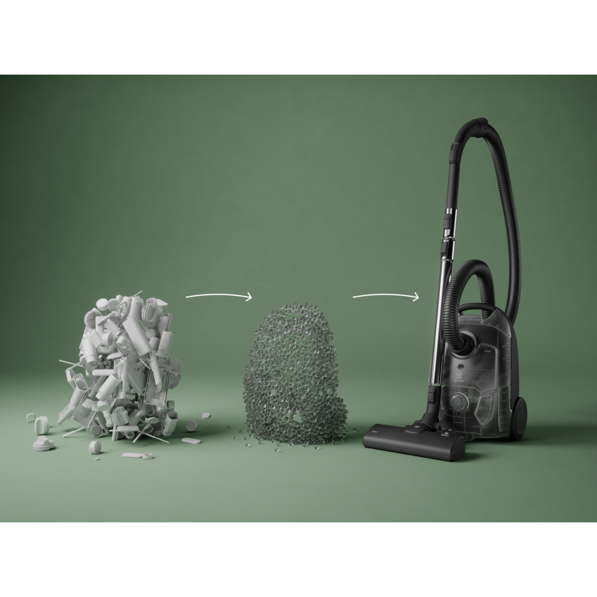 Electrolux - Dammsugare med påse - EB51C1DB