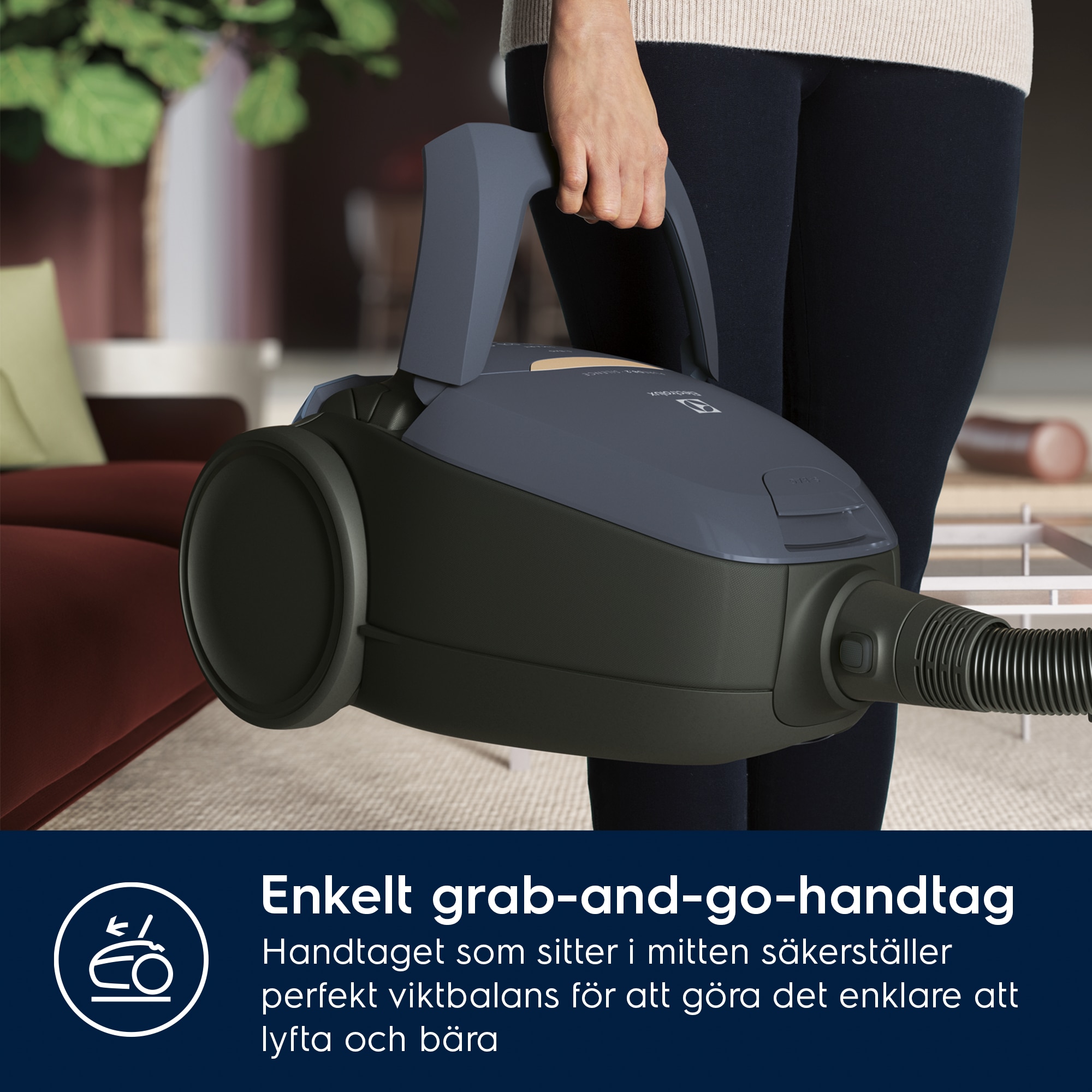 Electrolux - Dammsugare med påse - PD82-8DB