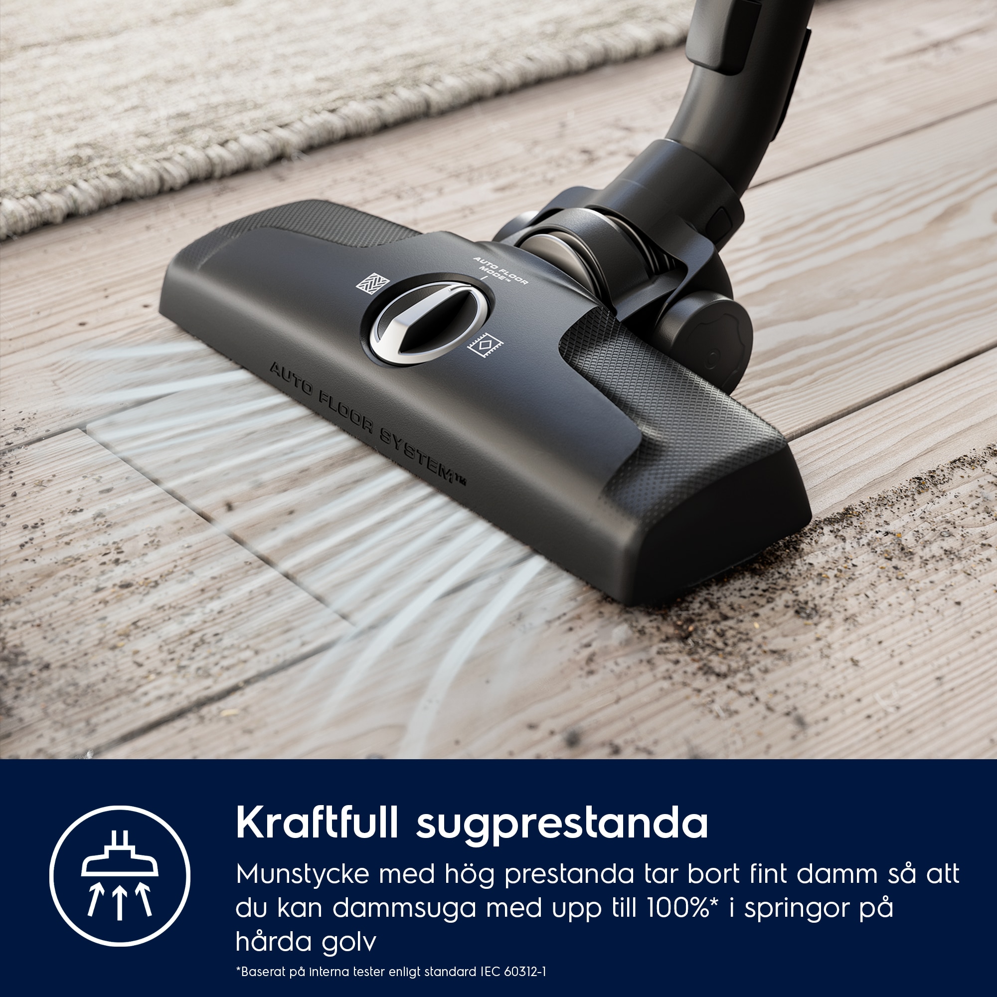 Electrolux - Dammsugare med påse - EB61C1OG