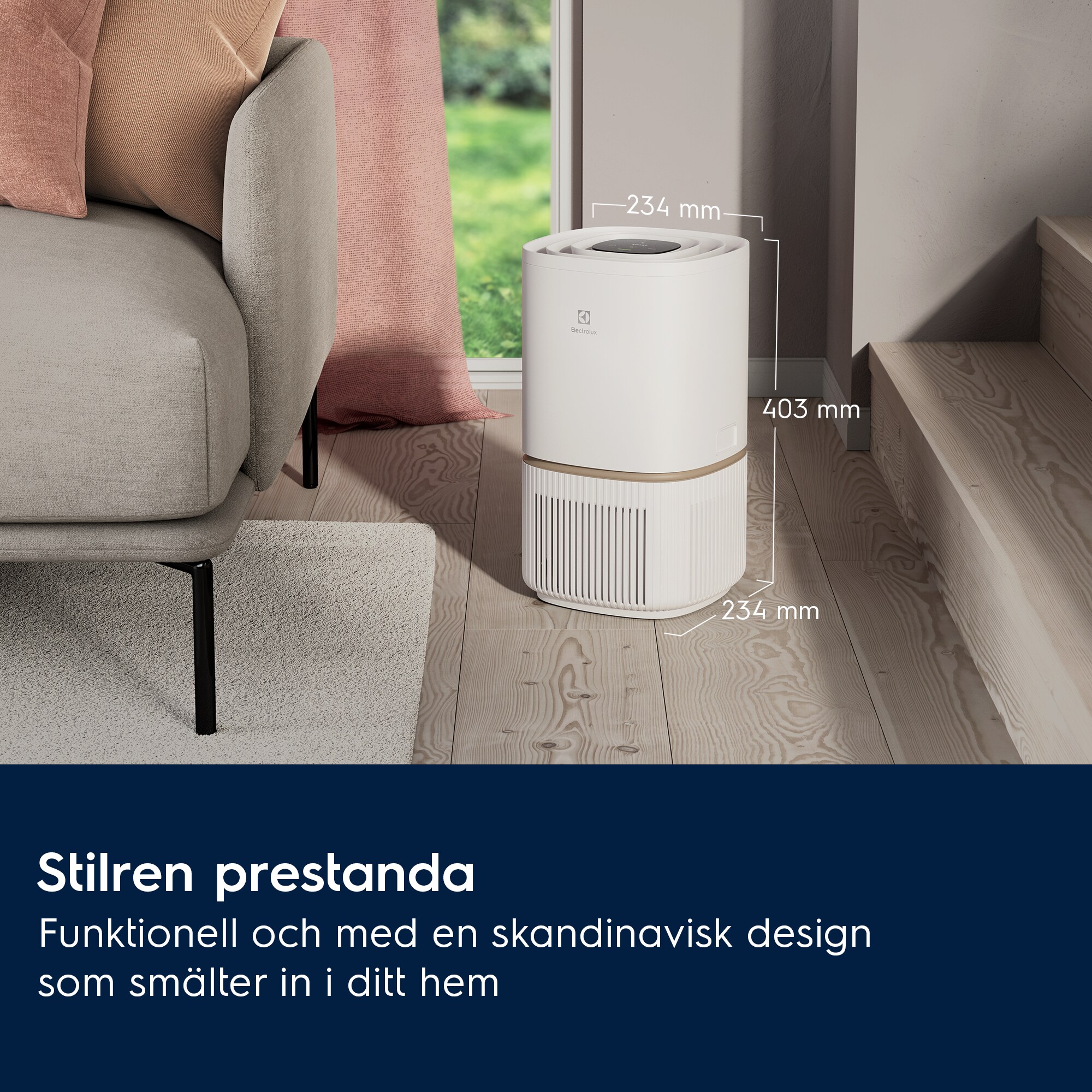 Electrolux - Oxygen luftrenare - EPO50351SW