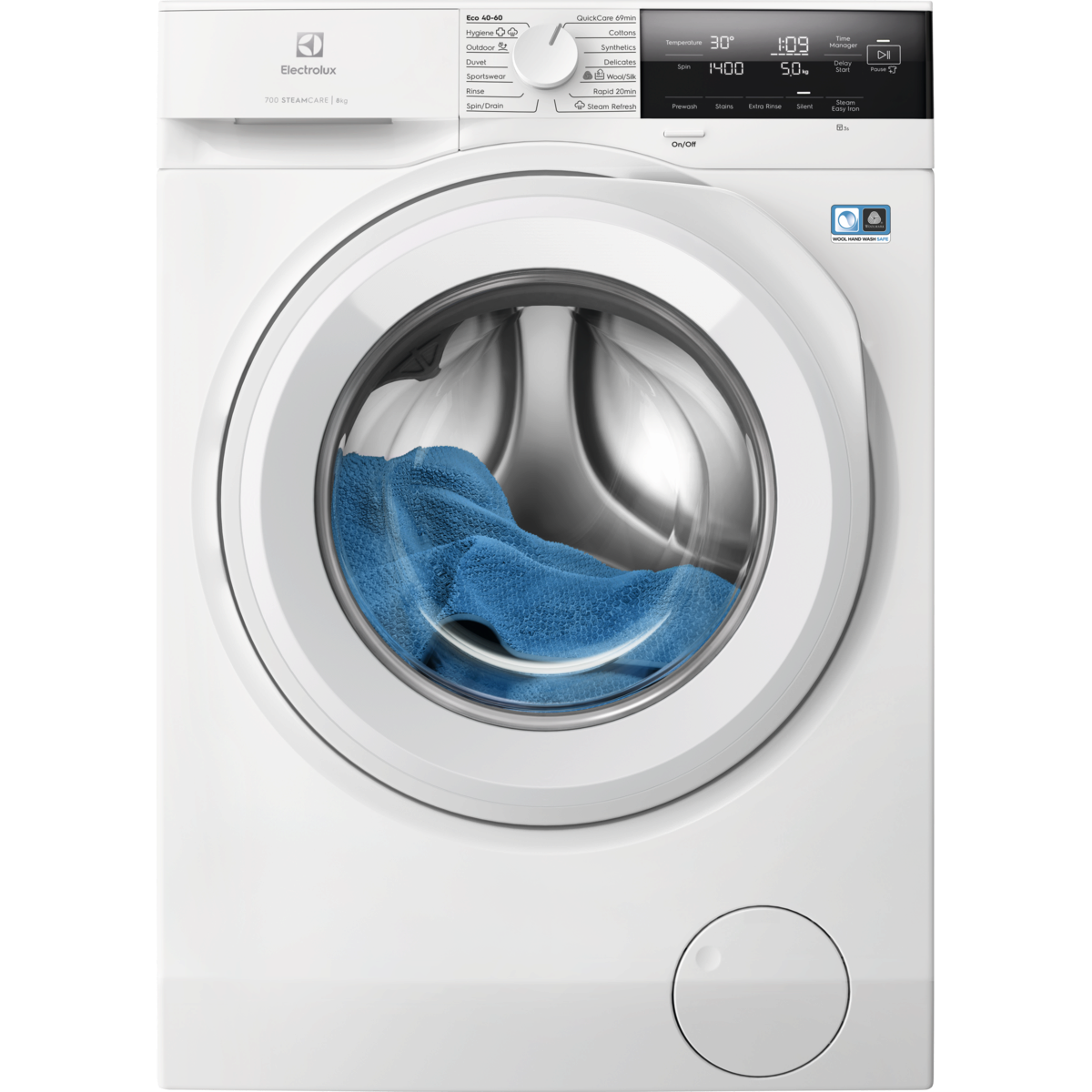 Electrolux - Frontmatad tvättmaskin - EFI731V84V