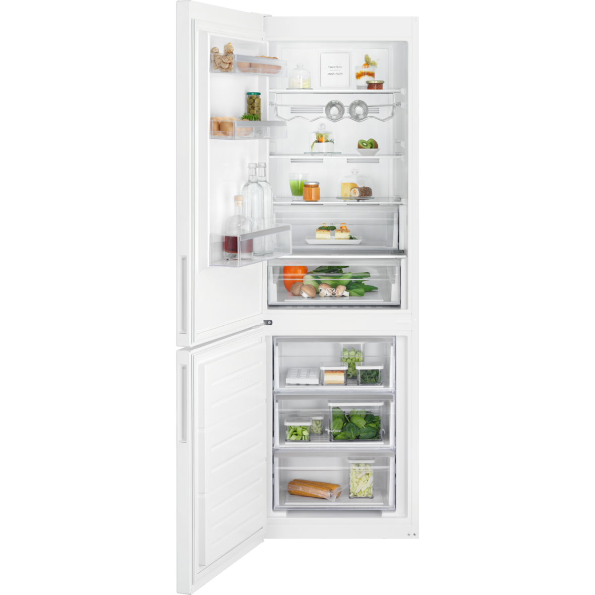 Electrolux - Fristående kyl-frys - KNT6ME33WL