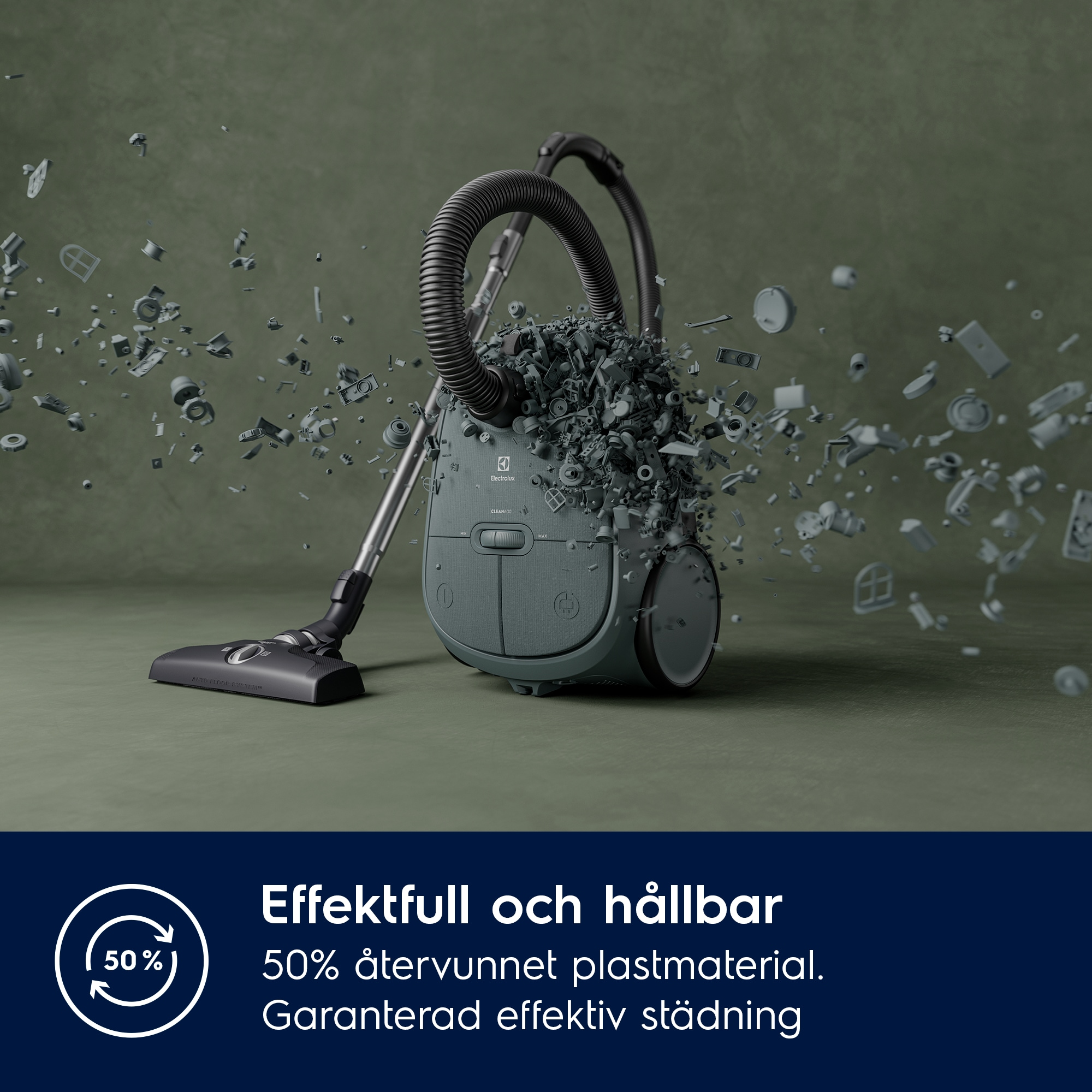 Electrolux - Dammsugare med påse - EB61C1OG