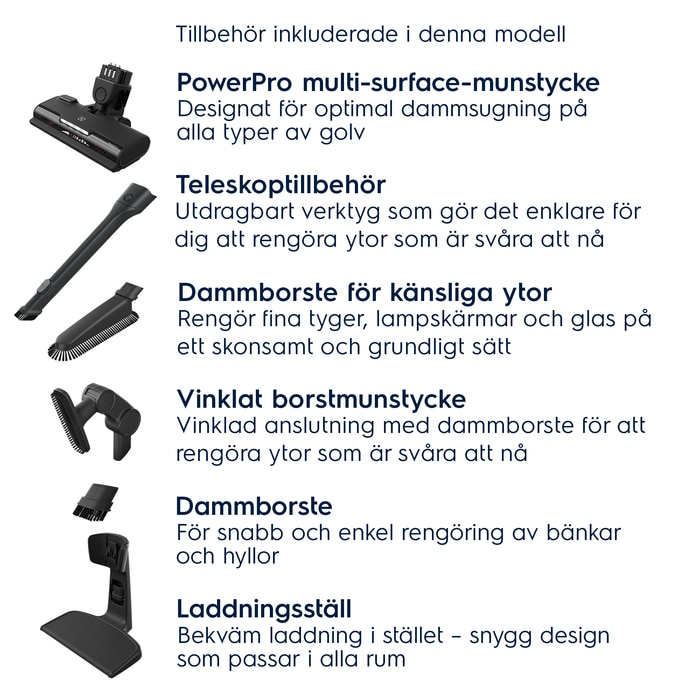 Electrolux - Skaftdammsugare - ES52CB18DB