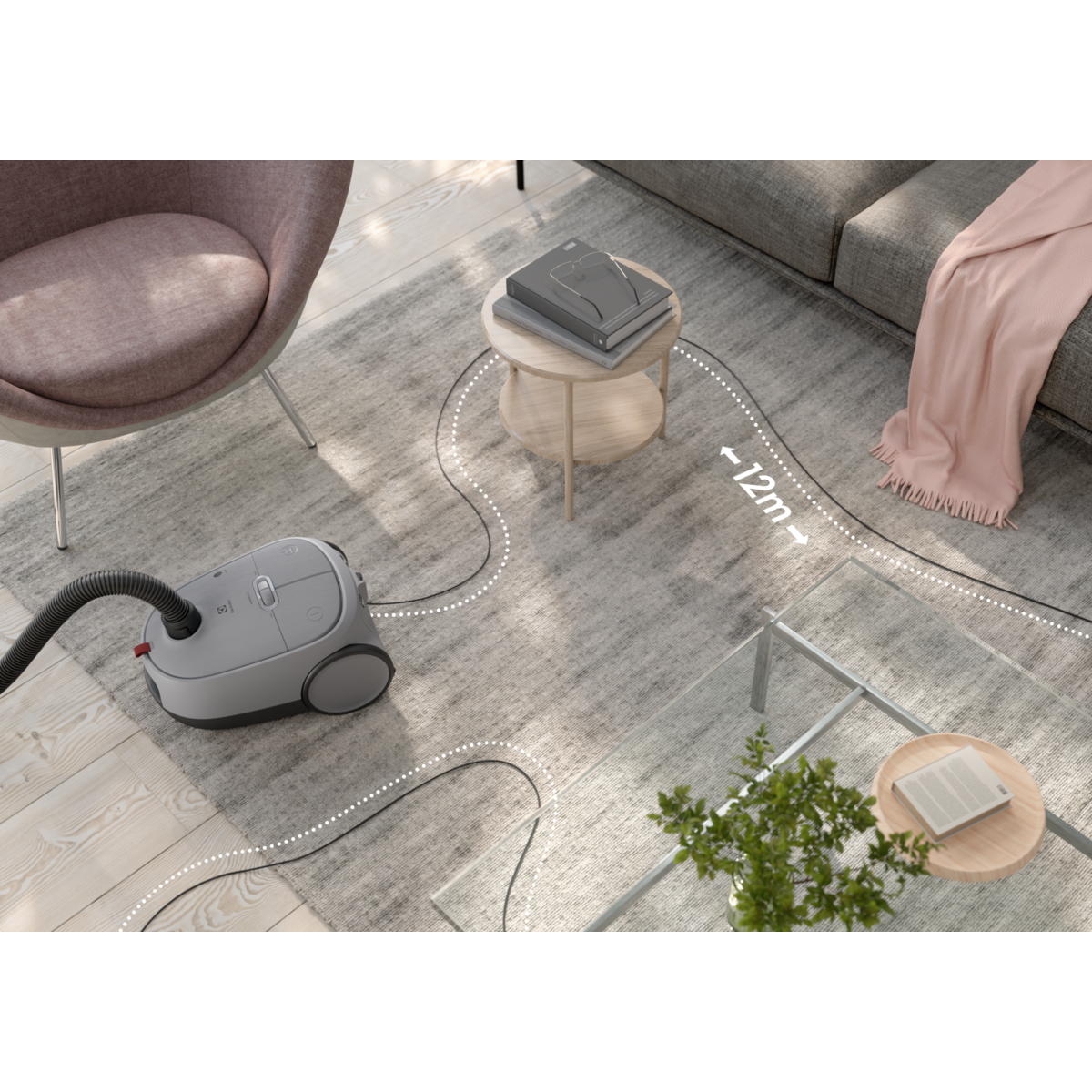 Electrolux - Dammsugare med påse - EB61A5UG