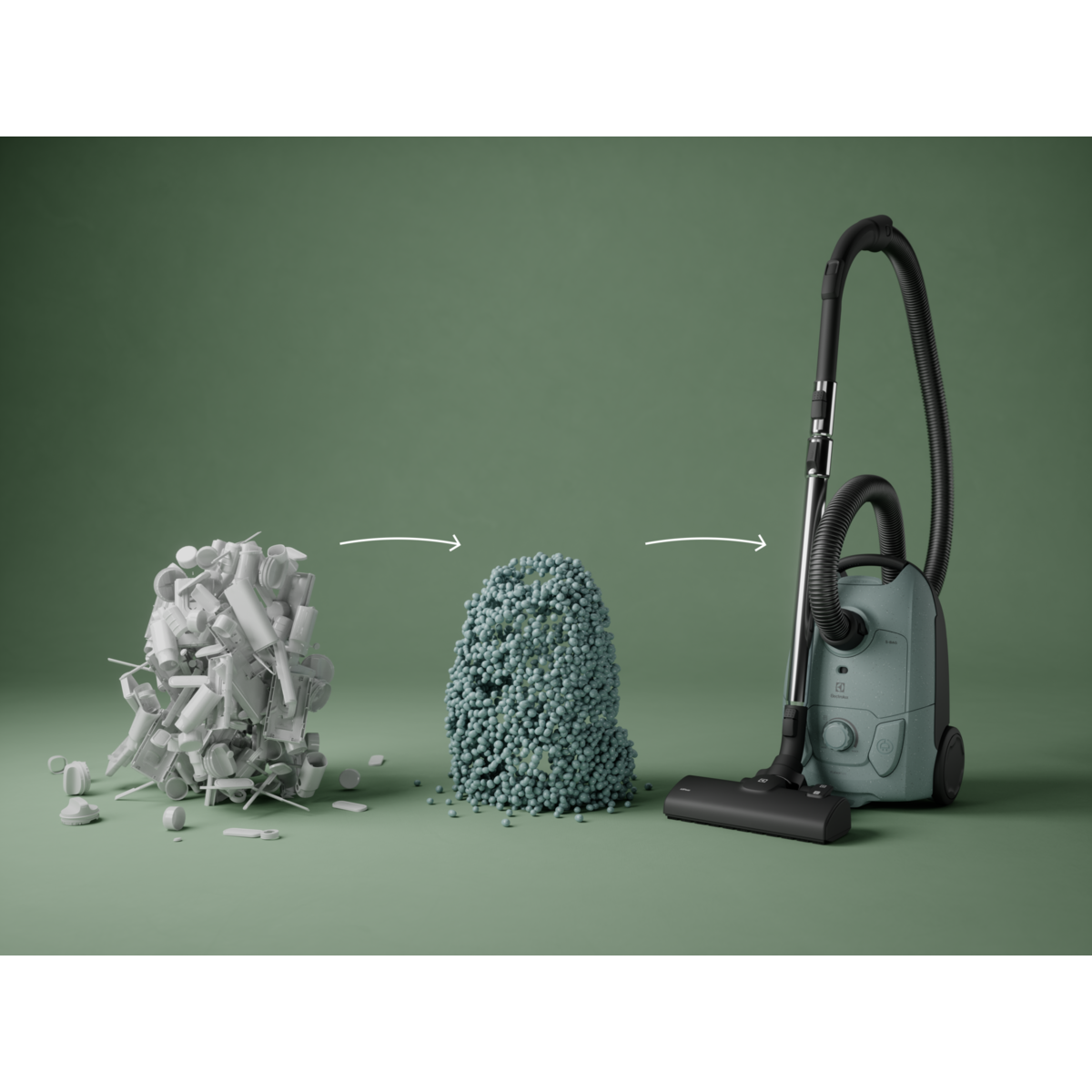 Electrolux - Dammsugare med påse - EB51A4OG