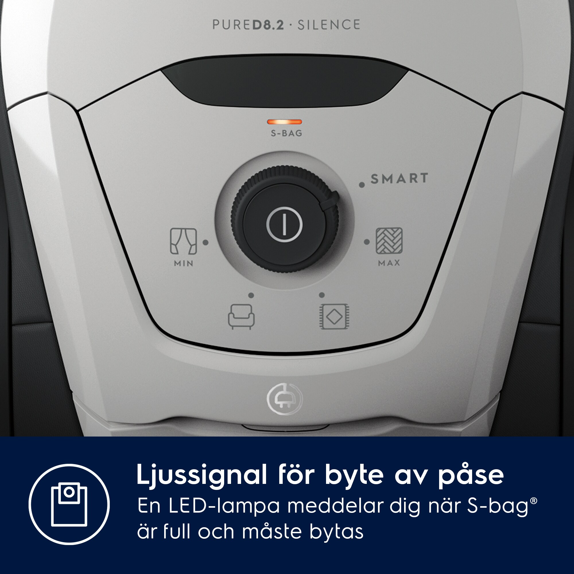 Electrolux - Dammsugare med påse - PD82-4MG