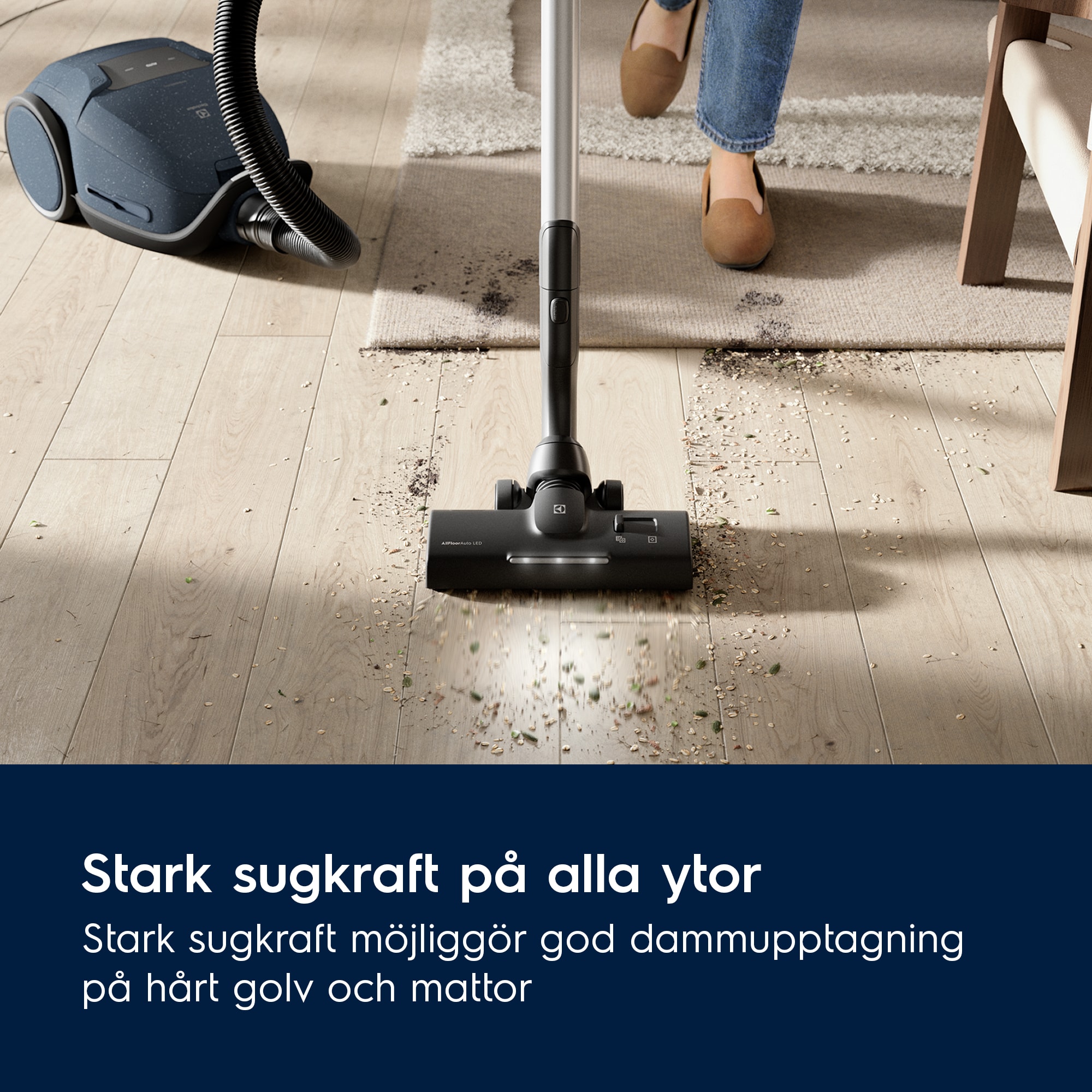 Electrolux - Dammsugare med påse - EB81U1DB