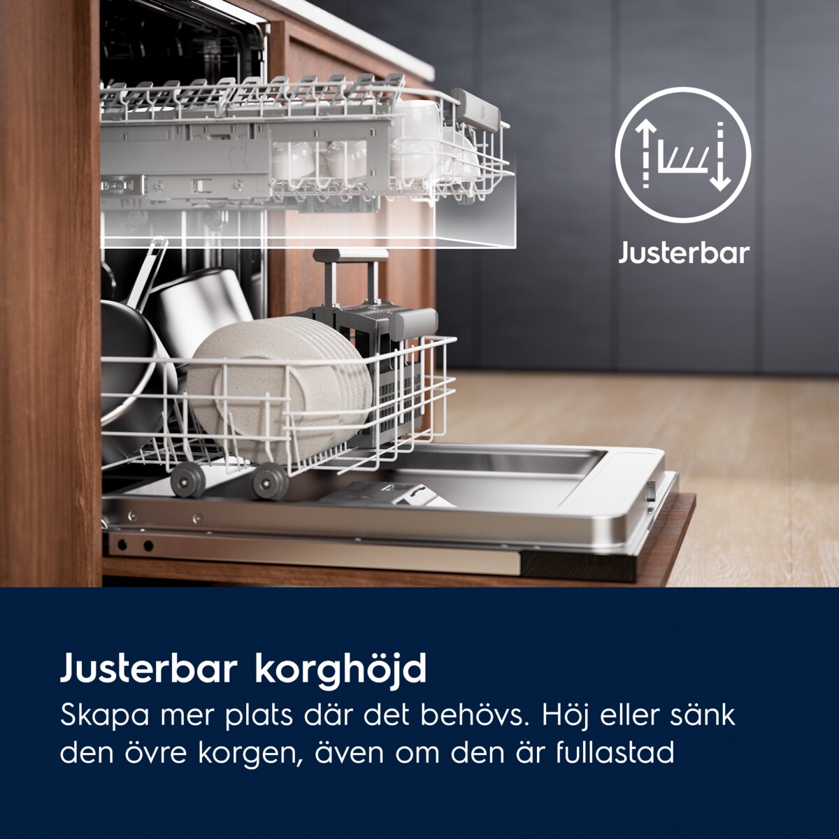 Electrolux - Fristående diskmaskin 45-60 cm - ESG89310UW