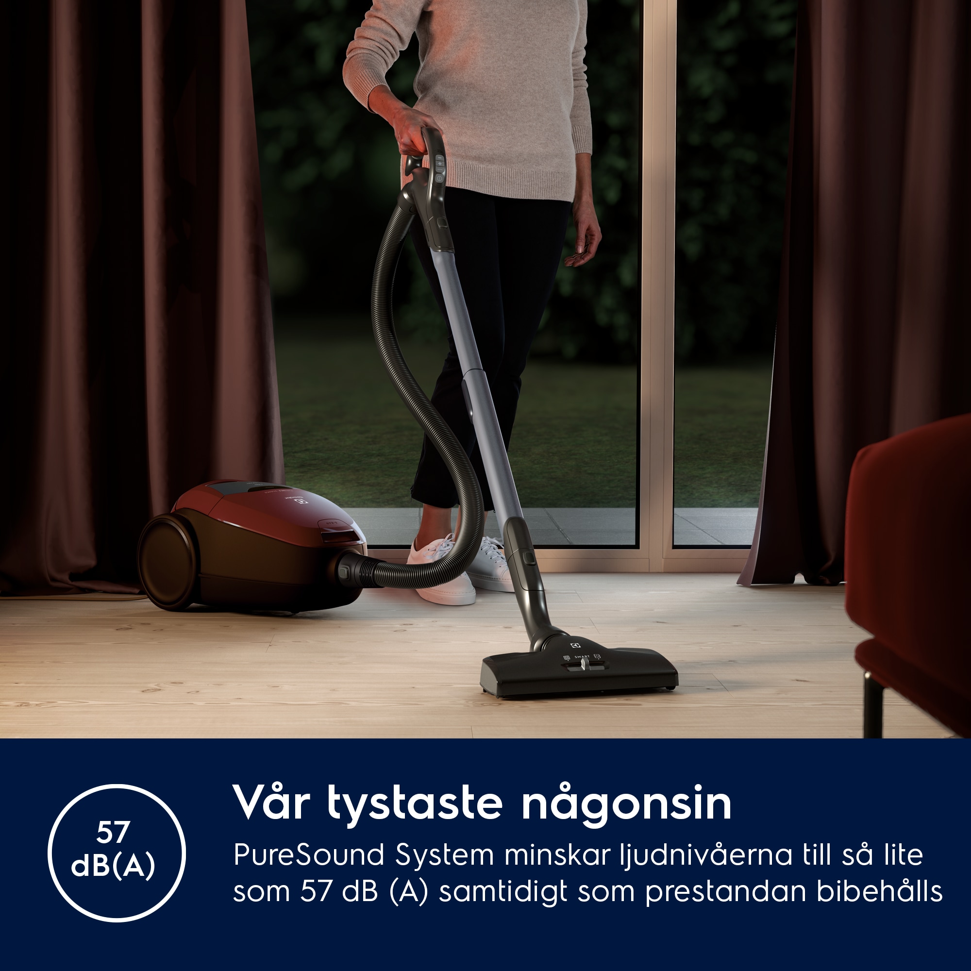 Electrolux - Dammsugare med påse - PD82-ANIMA