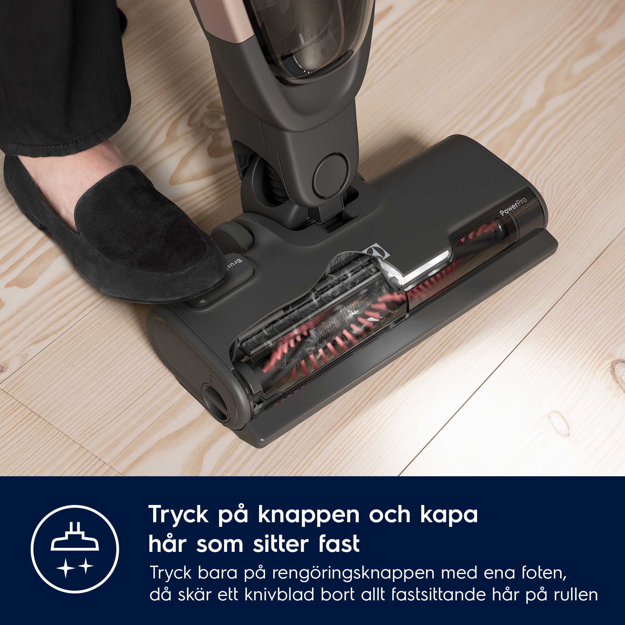 Electrolux - Skaftdammsugare - ES52CB18DB