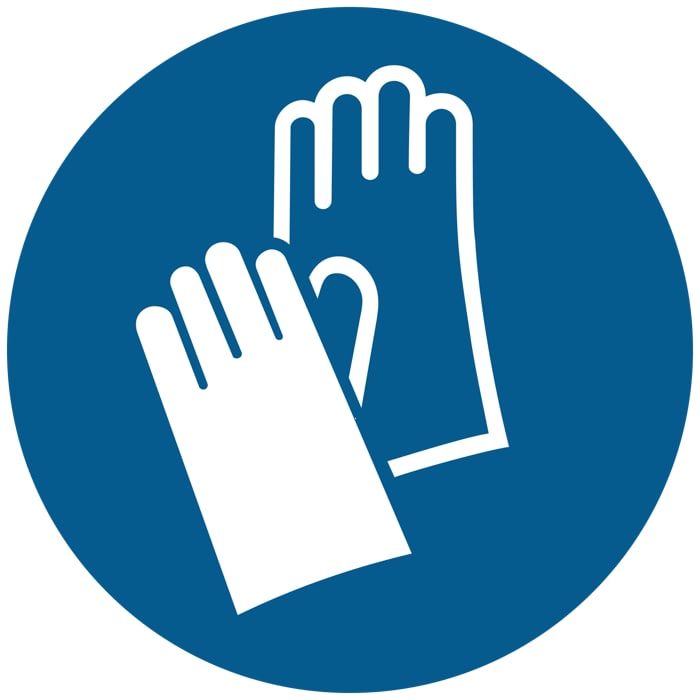 Wear protective gloves