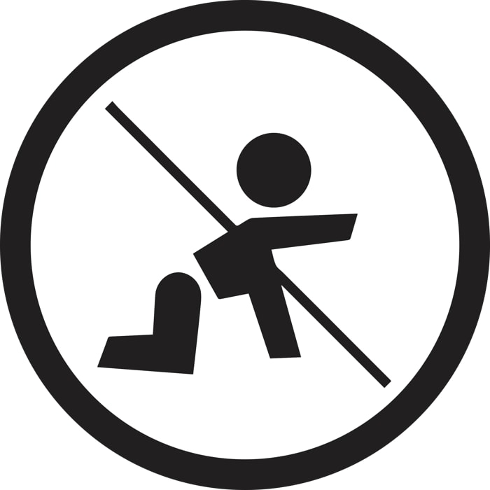 Keep out of reach of children IEC 60417