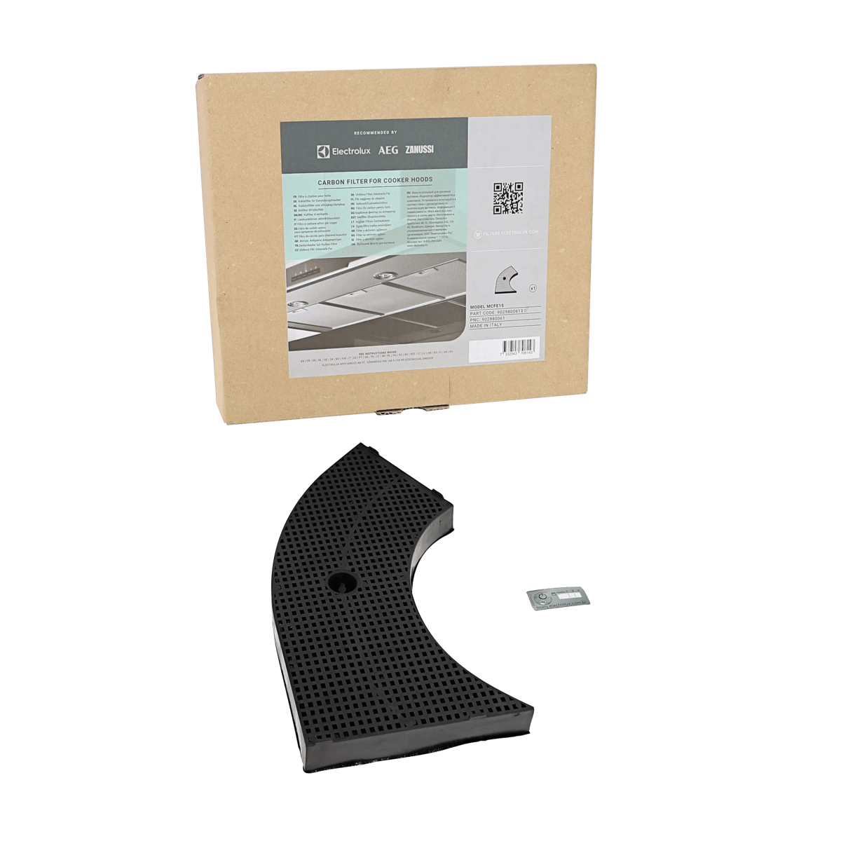 Electrolux Odour Clean kolfilter standard MCFE15