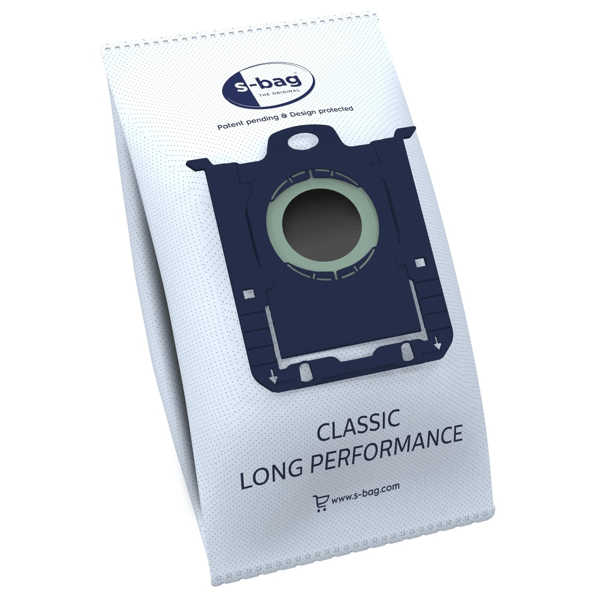 Electrolux E201SM s-bag® Classic Long Performance Vacuum Cleaner Bags; Mega pack with 12 dusrbags
