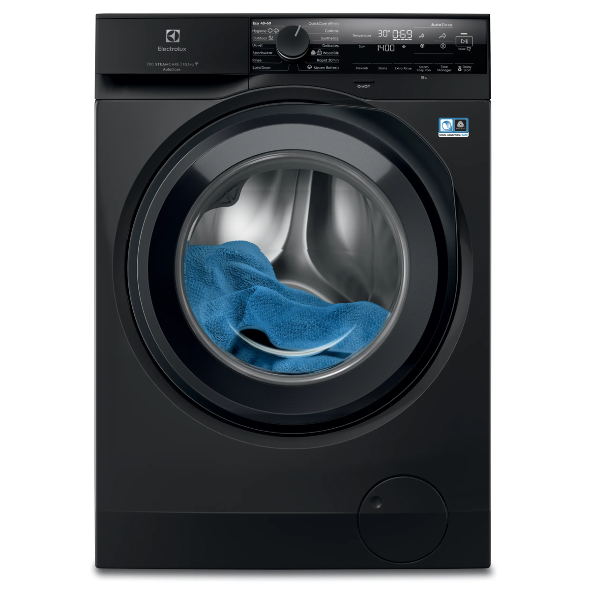 Electrolux 700 SteamCare Autodose 10.5 kg Tvättmaskin EFI7H2EX6G