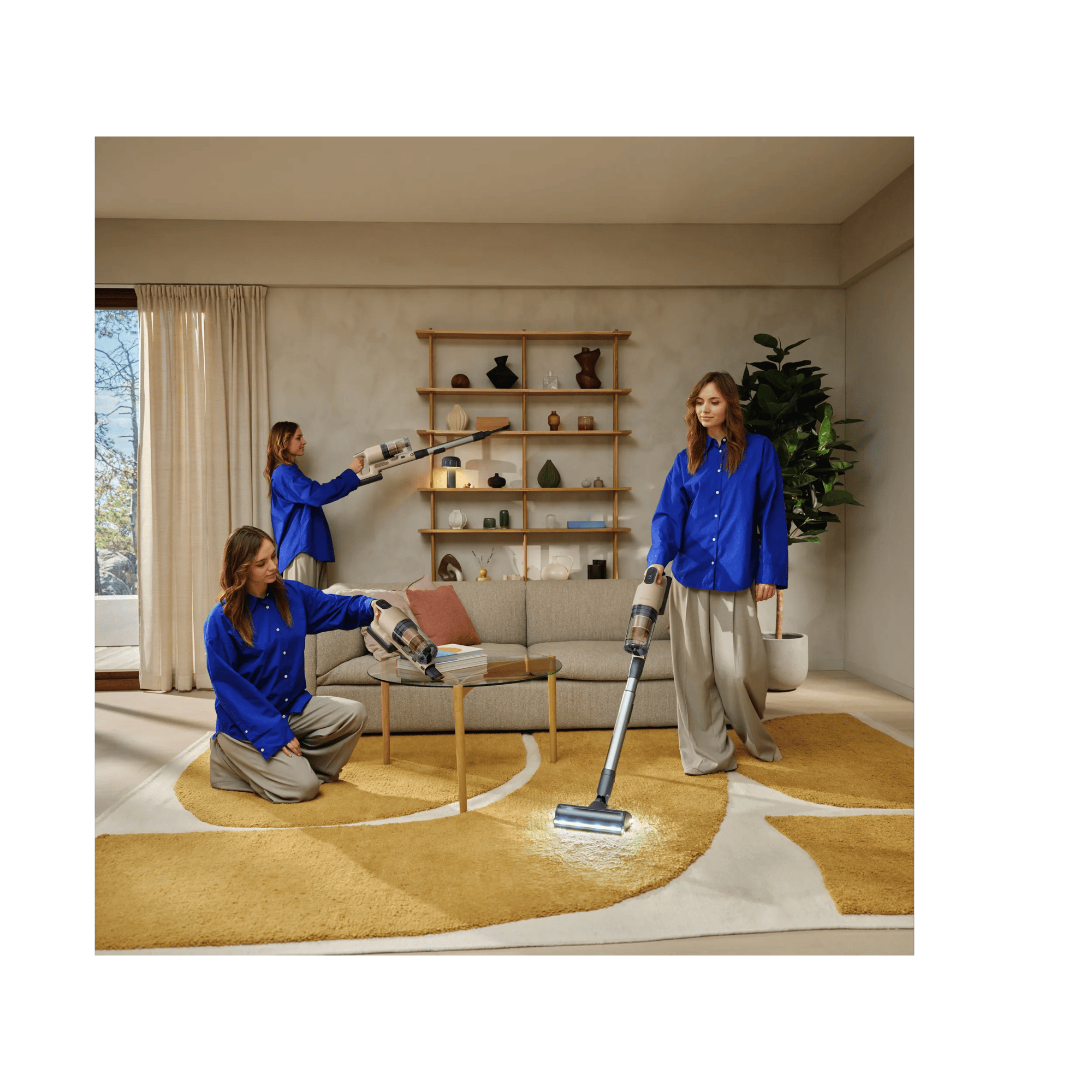 One cleaner for every surface, from floor to ceiling