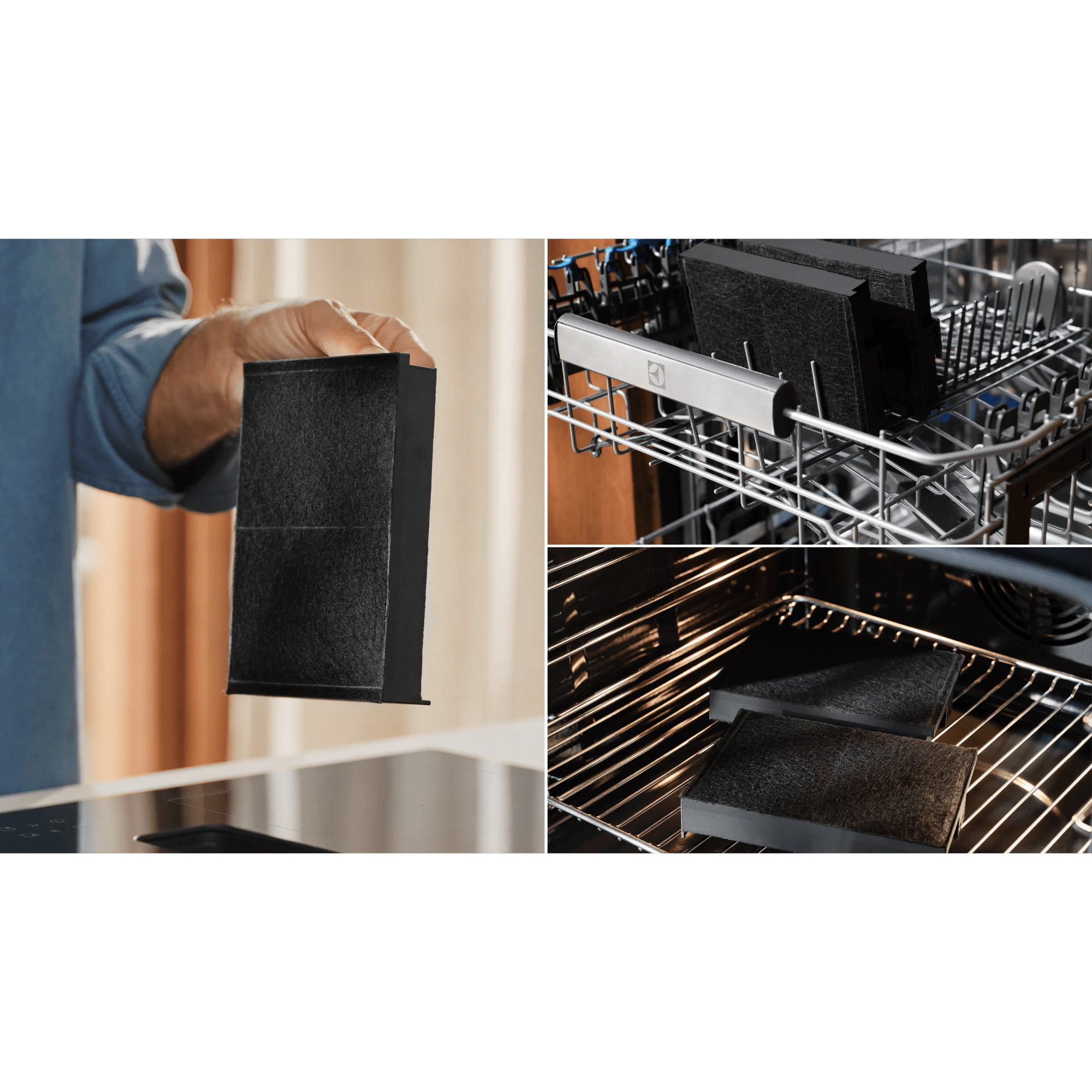 OdourClean Plus Carbon Filter can be cleaned and re-used.