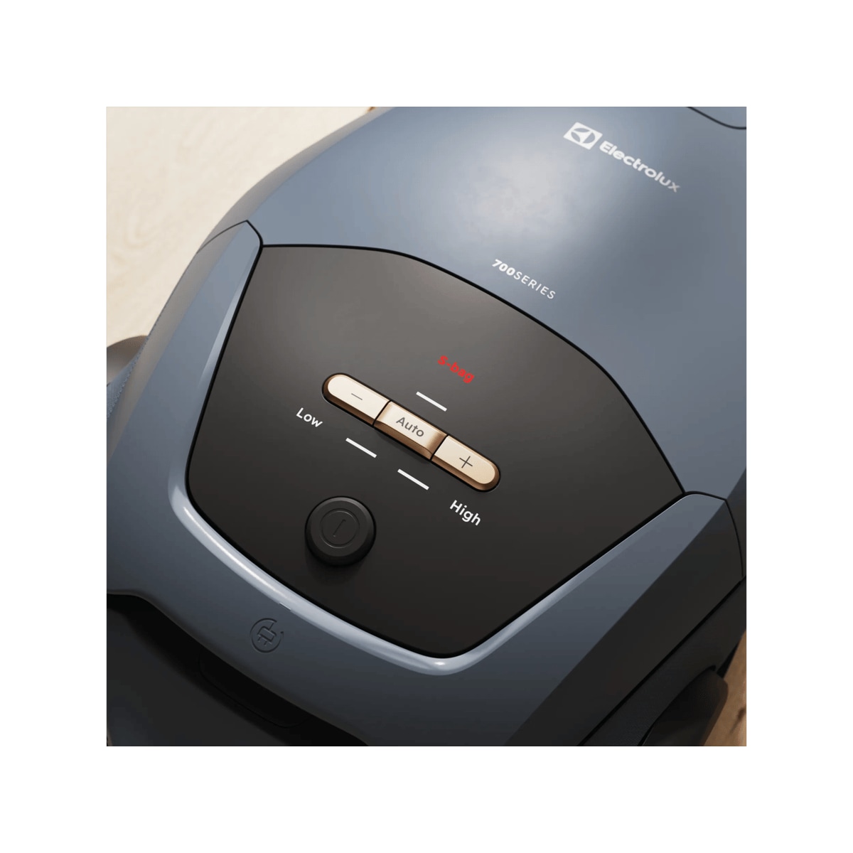 S-bag indicator that signals that the bag needs changing